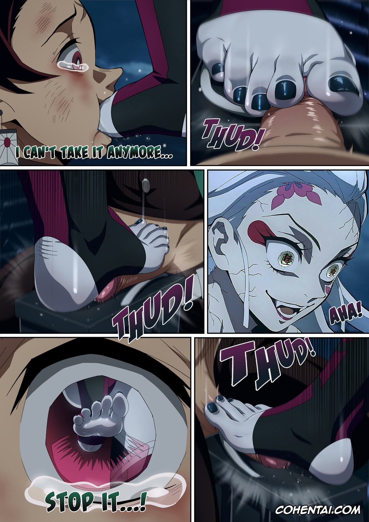 Kimetsu No Yaiba | Demon Slayer porno, Daki porno, Nezuko Kamado porno, Tanjirou Kamado porno, Daki’s Blood Demon Art: Trample 1+2 (Kimetsu no Yaiba), pagina 17