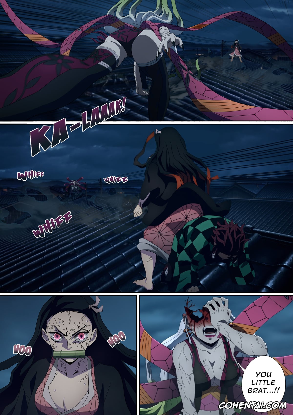 Kimetsu No Yaiba | Demon Slayer porno, Daki porno, Nezuko Kamado porno, Tanjirou Kamado porno, Daki’s Blood Demon Art: Trample 1+2 (Kimetsu no Yaiba), pagina 20