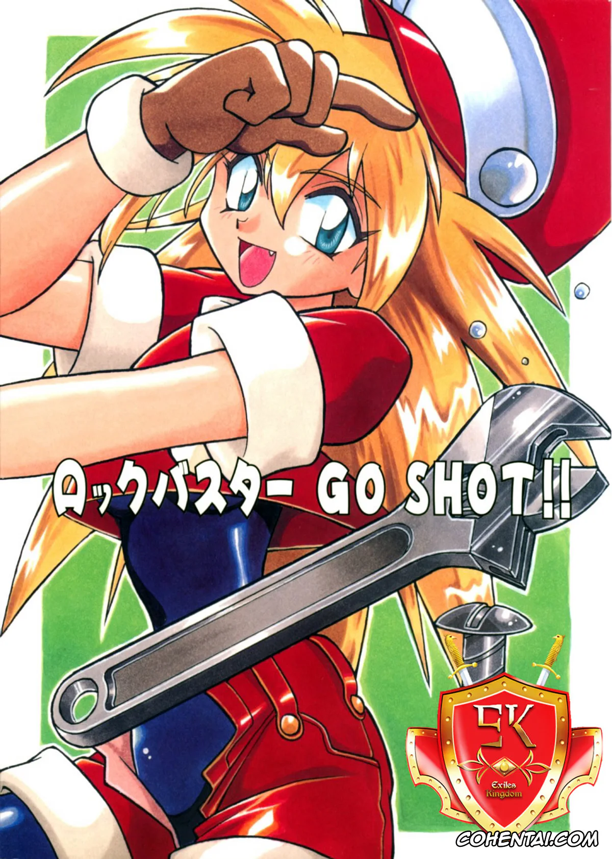 Mega Man Legends | Rockman Dash xxx, Roll Caskett xxx, Tron Bonne xxx, Rock Buster Go Shot!! (Rockman DASH), pagina 1