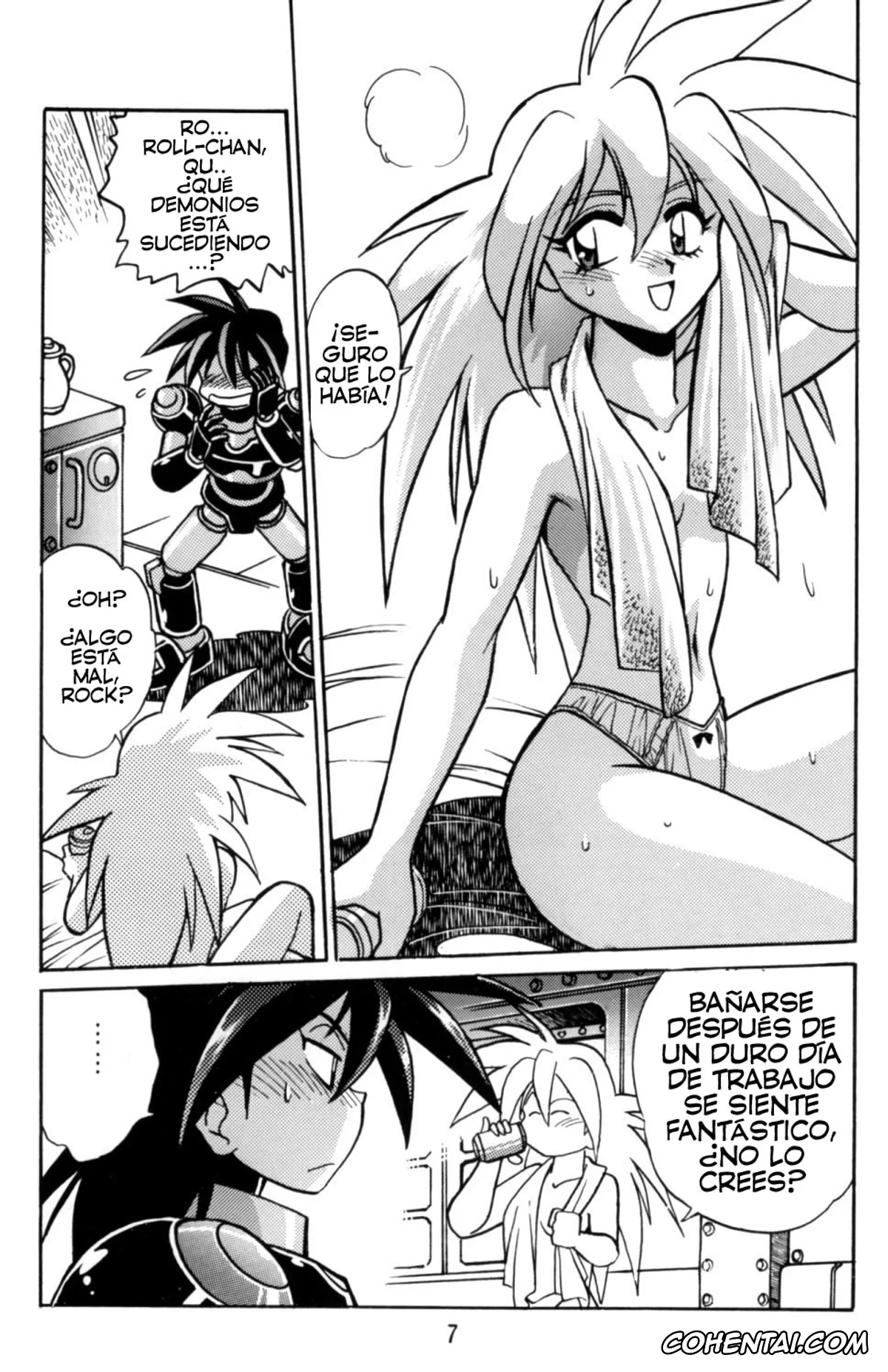 Mega Man Legends | Rockman Dash xxx, Roll Caskett xxx, Tron Bonne xxx, Rock Buster Go Shot!! (Rockman DASH), pagina 7