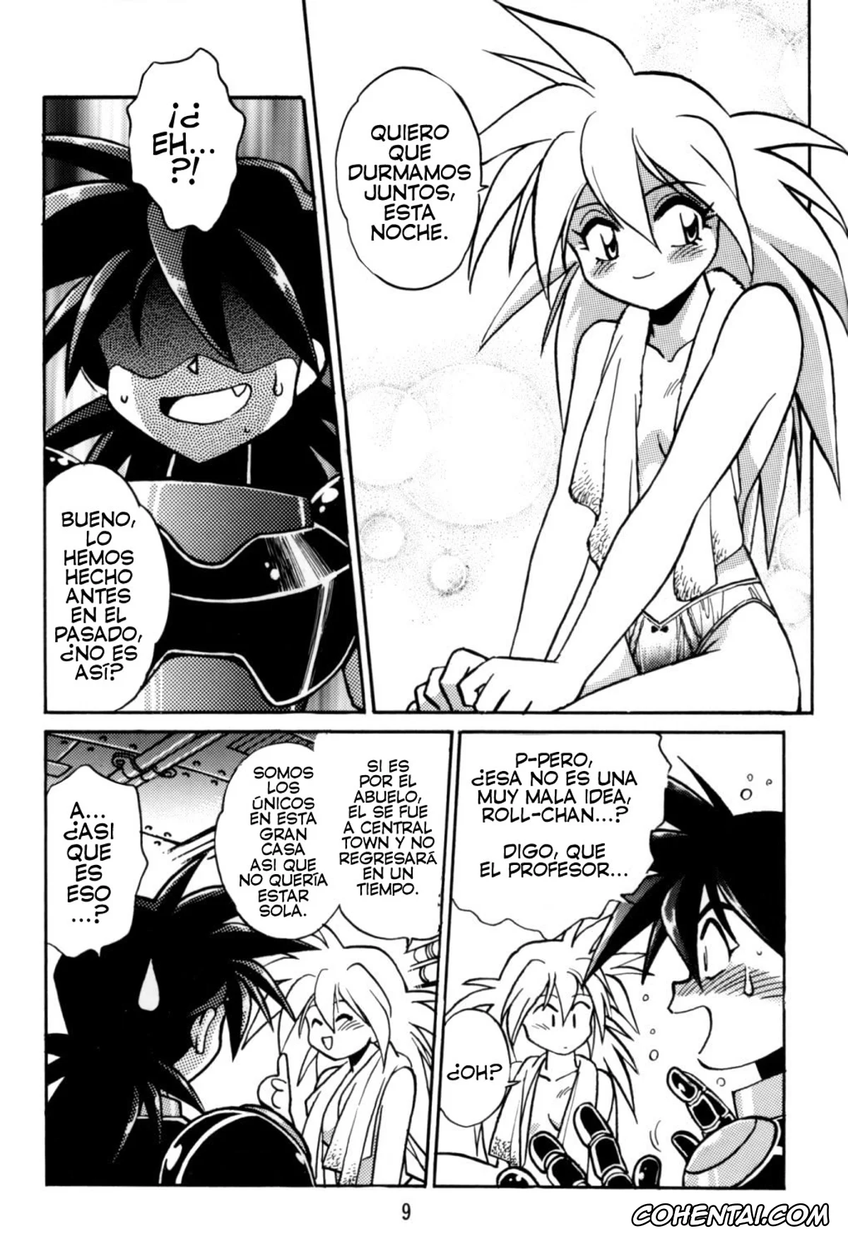 Mega Man Legends | Rockman Dash hentai, Roll Caskett hentai, Tron Bonne hentai, Rock Buster Go Shot!! (Rockman DASH), pagina 9