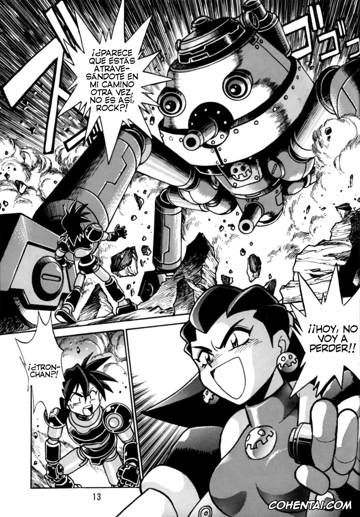 Mega Man Legends | Rockman Dash xxx, Roll Caskett xxx, Tron Bonne xxx, Rock Buster Go Shot!! (Rockman DASH), pagina 13