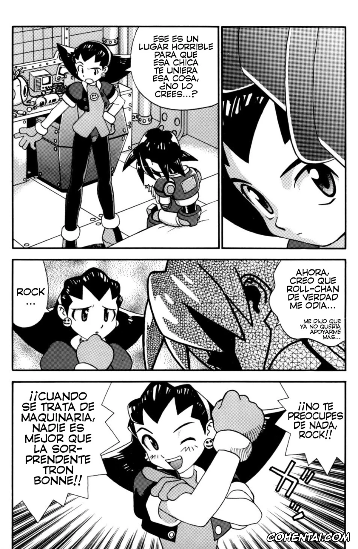 Mega Man Legends | Rockman Dash xxx, Roll Caskett xxx, Tron Bonne xxx, Rock Buster Go Shot!! (Rockman DASH), pagina 49