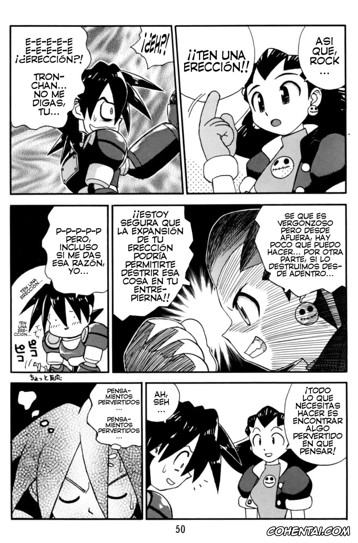 Mega Man Legends | Rockman Dash porno, Roll Caskett porno, Tron Bonne porno, Rock Buster Go Shot!! (Rockman DASH), pagina 50