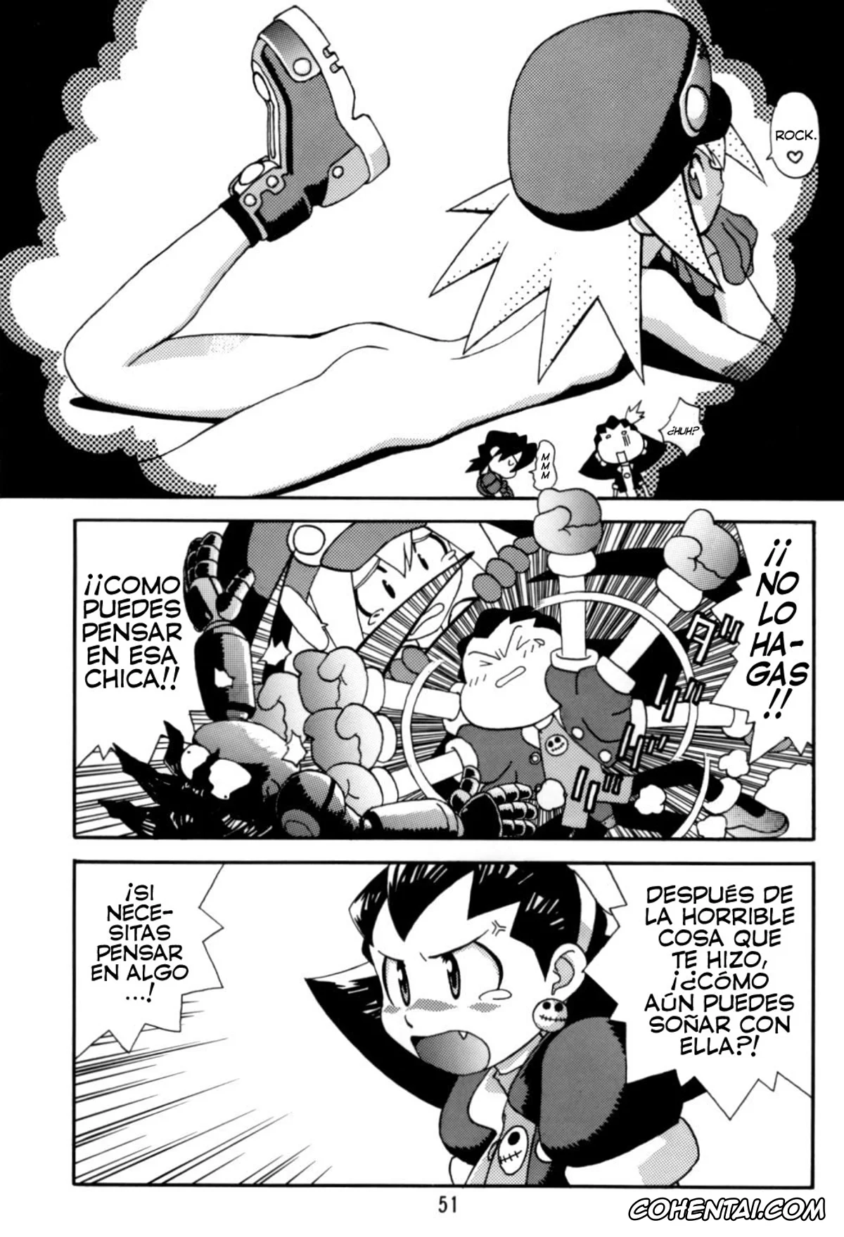 Mega Man Legends | Rockman Dash hentai, Roll Caskett hentai, Tron Bonne hentai, Rock Buster Go Shot!! (Rockman DASH), pagina 51