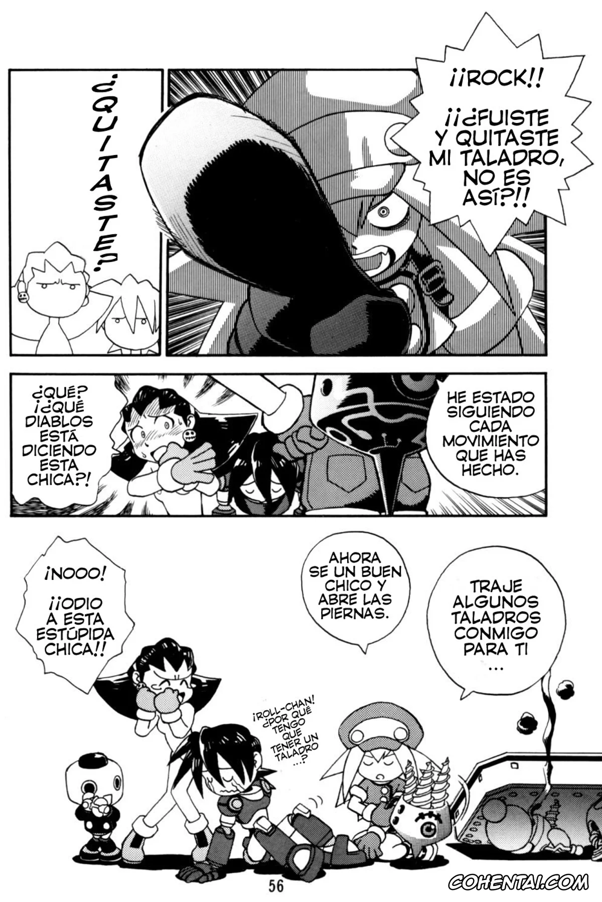 Mega Man Legends | Rockman Dash porno, Roll Caskett porno, Tron Bonne porno, Rock Buster Go Shot!! (Rockman DASH), pagina 56