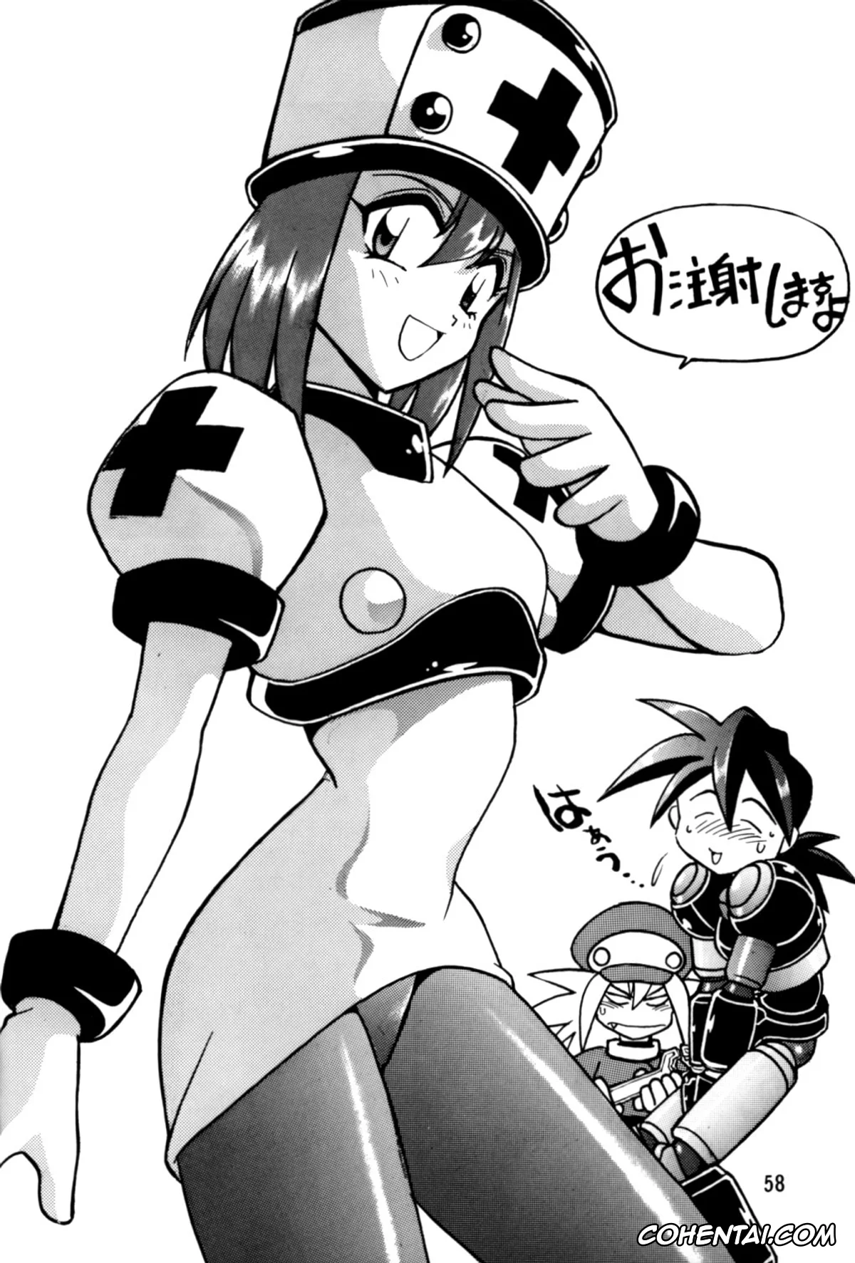 Mega Man Legends | Rockman Dash xxx, Roll Caskett xxx, Tron Bonne xxx, Rock Buster Go Shot!! (Rockman DASH), pagina 58