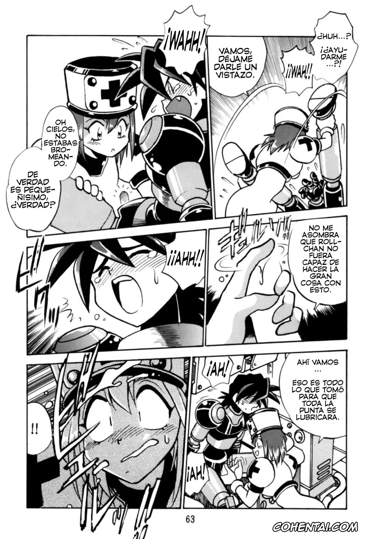 Mega Man Legends | Rockman Dash hentai, Roll Caskett hentai, Tron Bonne hentai, Rock Buster Go Shot!! (Rockman DASH), pagina 63