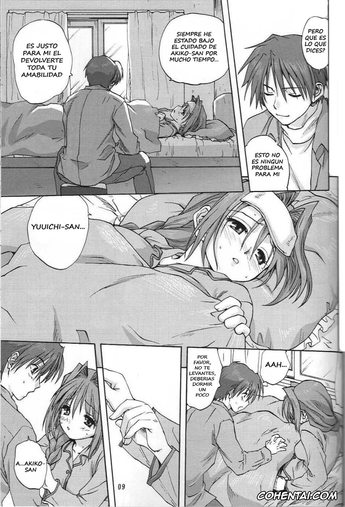 Kanon porno, Akiko Minase porno, Yuuichi Aizawa porno, Akiko-san to Issho 2 (Kanon), pagina 8