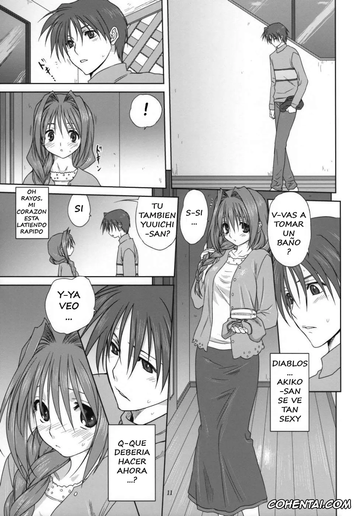 Kanon xxx, Akiko Minase xxx, Yuuichi Aizawa xxx, Akiko-san to Issho 3 (Kanon), pagina 10