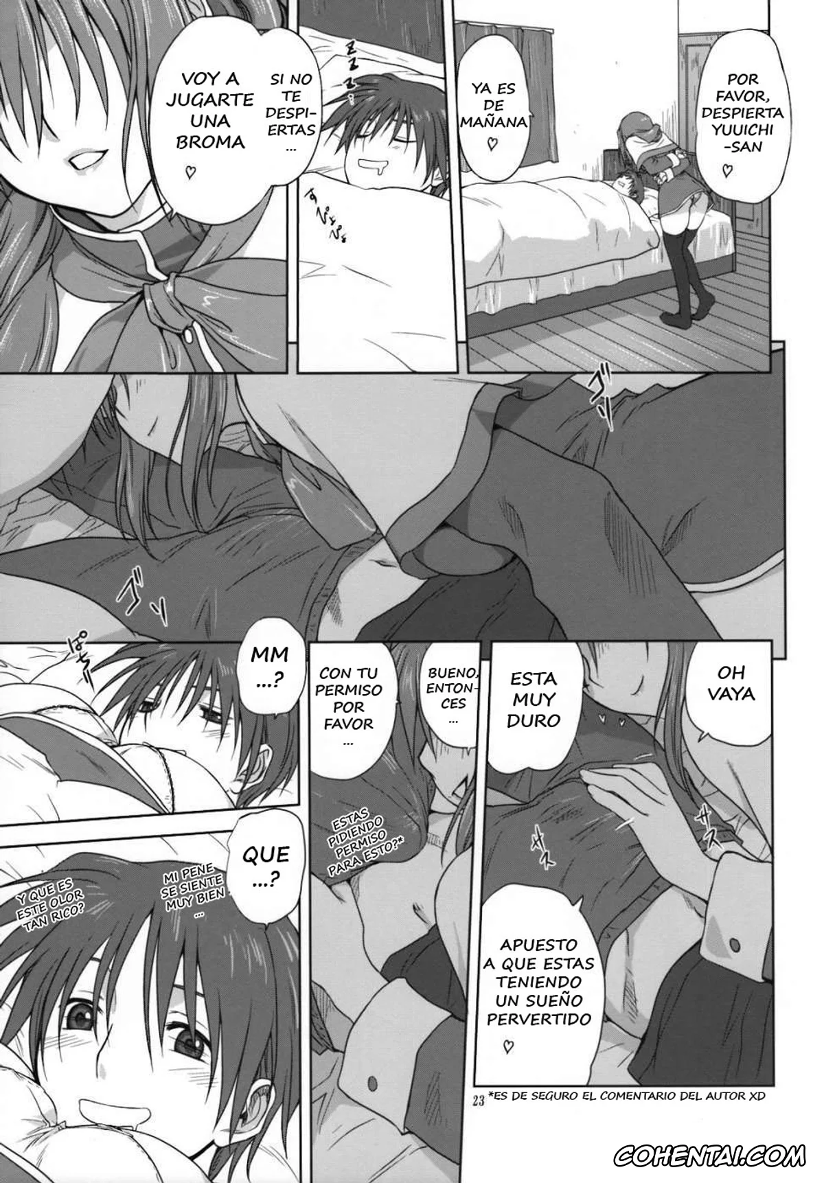 Kanon xxx, Akiko Minase xxx, Yuuichi Aizawa xxx, Akiko-san to Issho 3 (Kanon), pagina 22