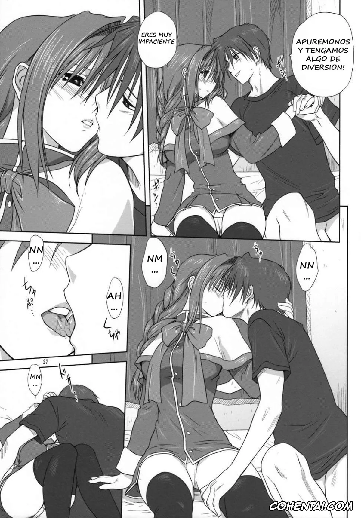 Kanon porno, Akiko Minase porno, Yuuichi Aizawa porno, Akiko-san to Issho 3 (Kanon), pagina 26