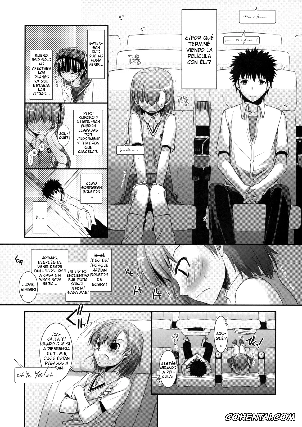 Toaru Project xxx, Mikoto Misaka xxx, Touma Kamijou xxx, D.L. action 50 (Toaru Majutsu no Index), pagina 7
