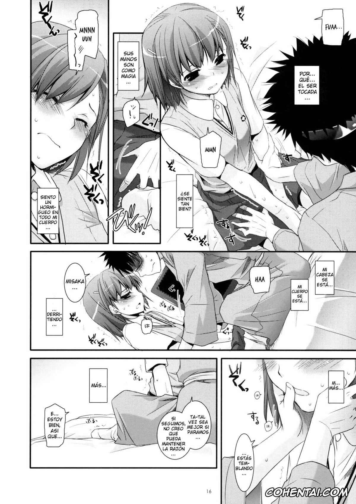 Toaru Project hentai, Mikoto Misaka hentai, Touma Kamijou hentai, D.L. action 50 (Toaru Majutsu no Index), pagina 15