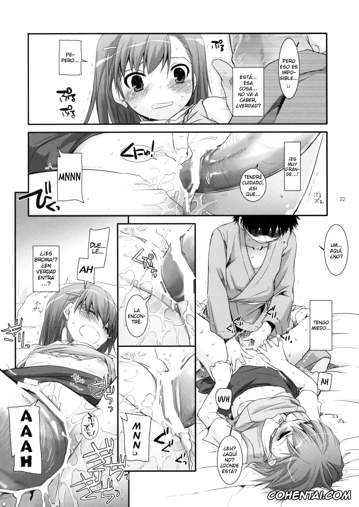 Toaru Project hentai, Mikoto Misaka hentai, Touma Kamijou hentai, D.L. action 50 (Toaru Majutsu no Index), pagina 21
