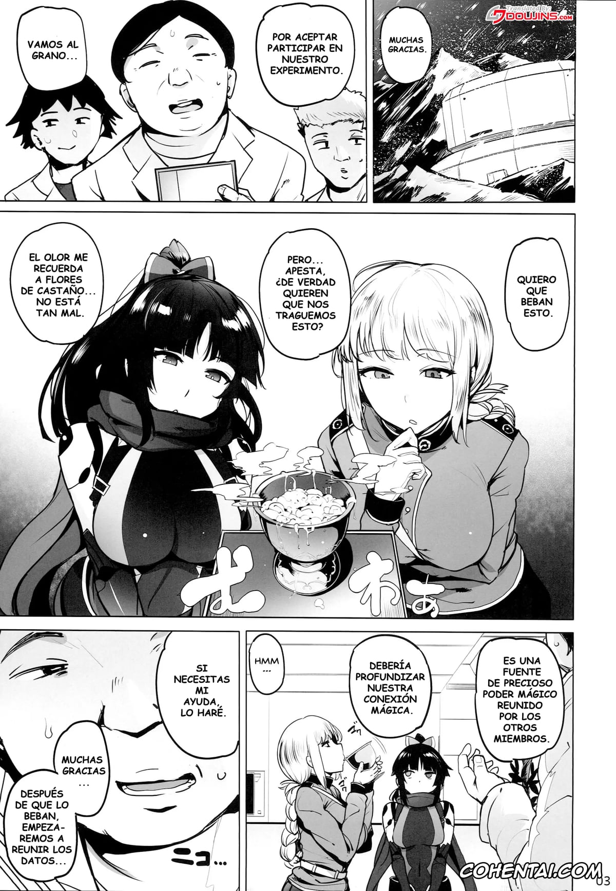Fate/Grand Order hentai, Danzou Katou hentai, Nightingale hentai, Tenshi to Robot (Fate/Grand Order), pagina 3