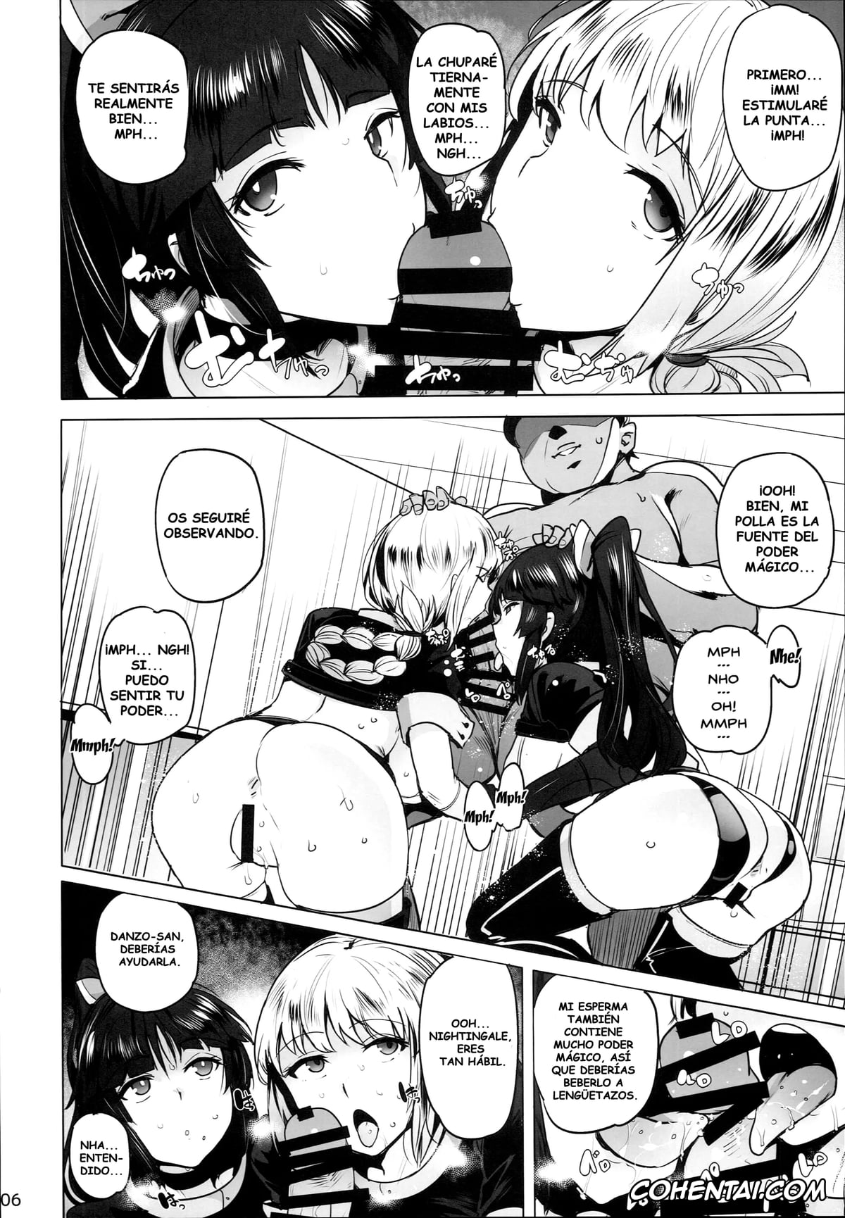 Fate/Grand Order hentai, Danzou Katou hentai, Nightingale hentai, Tenshi to Robot (Fate/Grand Order), pagina 6