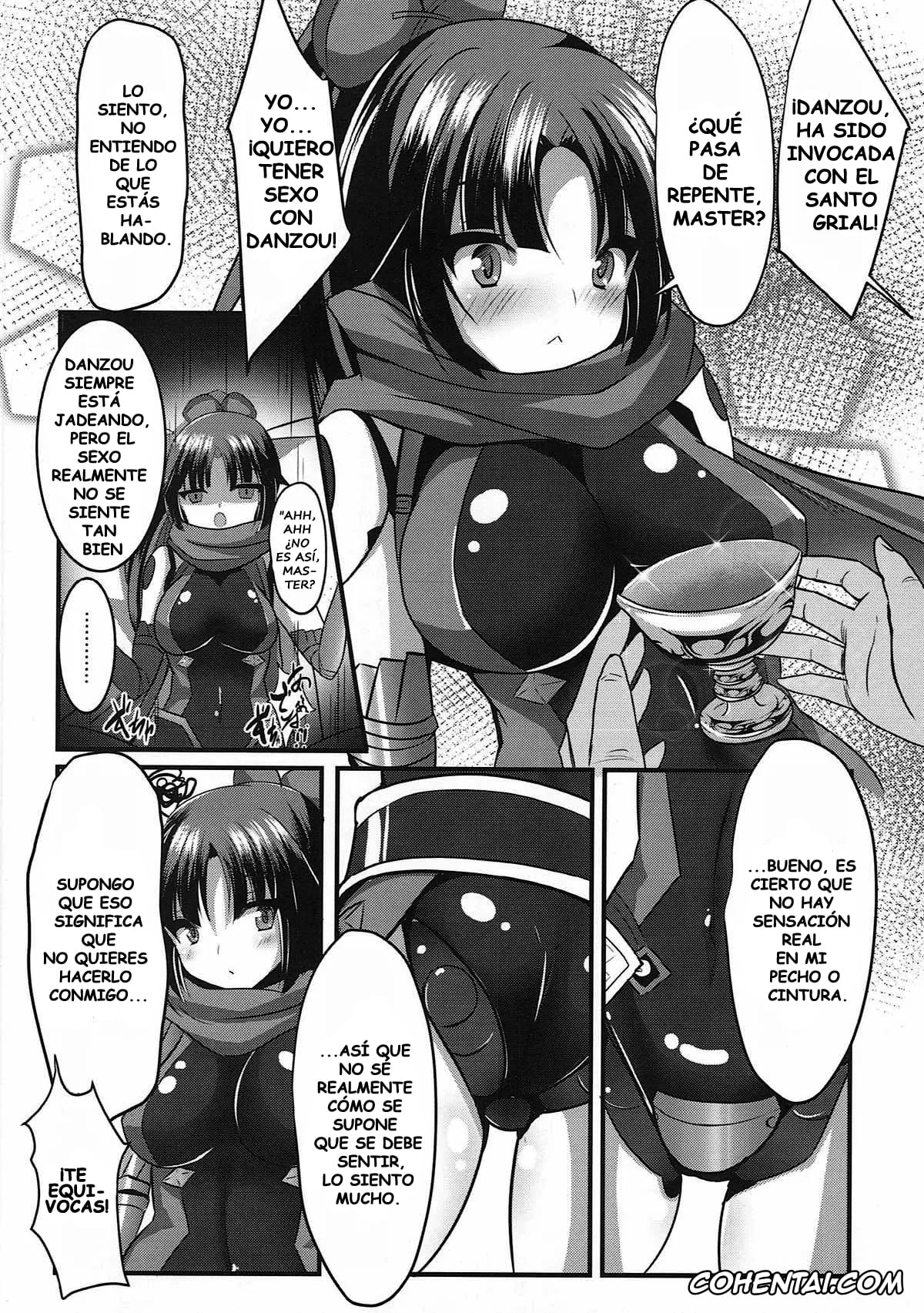 Fate/Grand Order hentai, Danzou Katou hentai, Danzou o Seihai de Juniku Sasete Mama ni (Fate/Grand Order), pagina 3