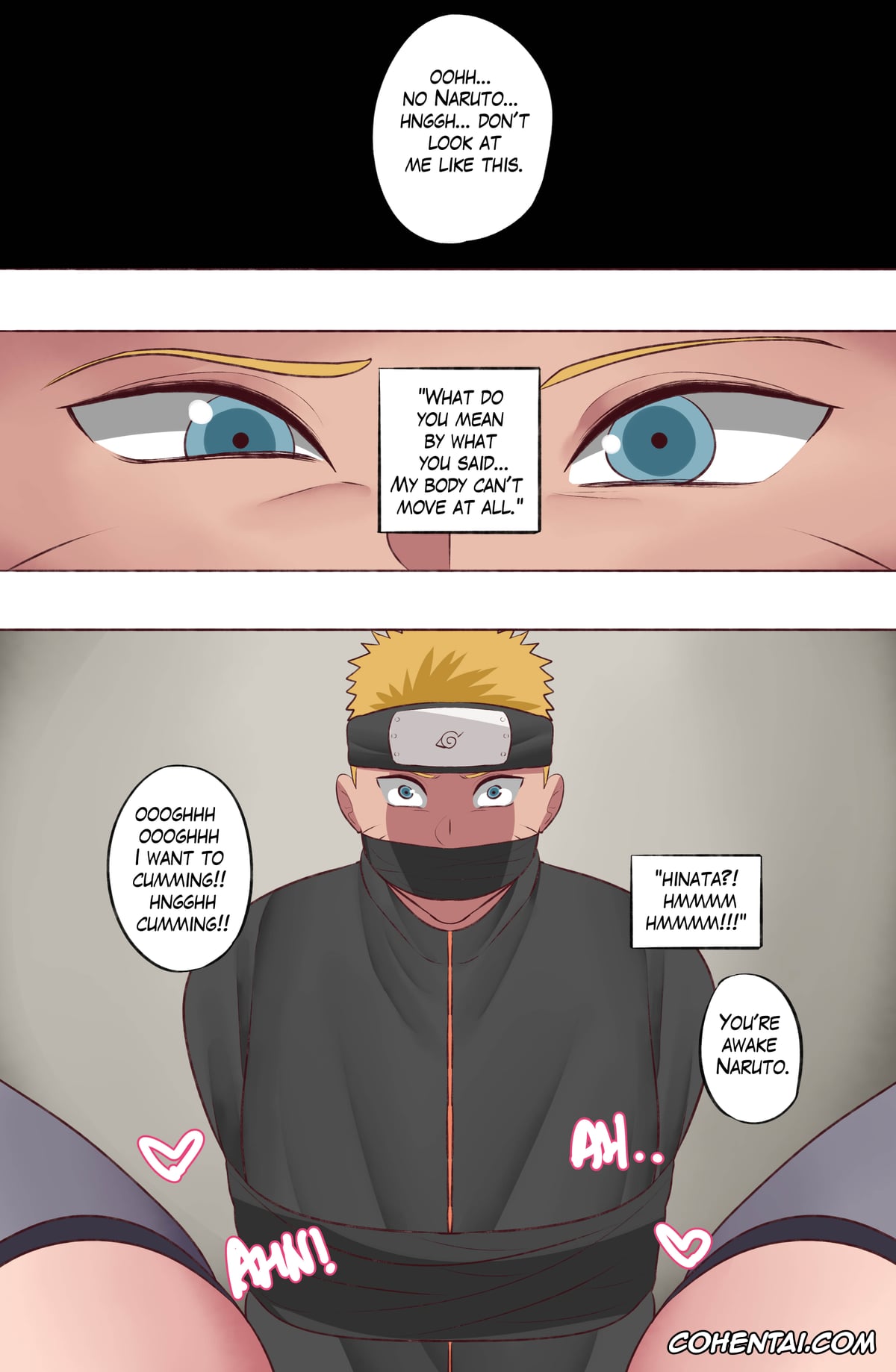 NARUTO hentai, Fourth Raikage hentai, Hinata Hyuga hentai, Naruto Uzumaki hentai, Hinata Secret Jutsu 1, pagina 9