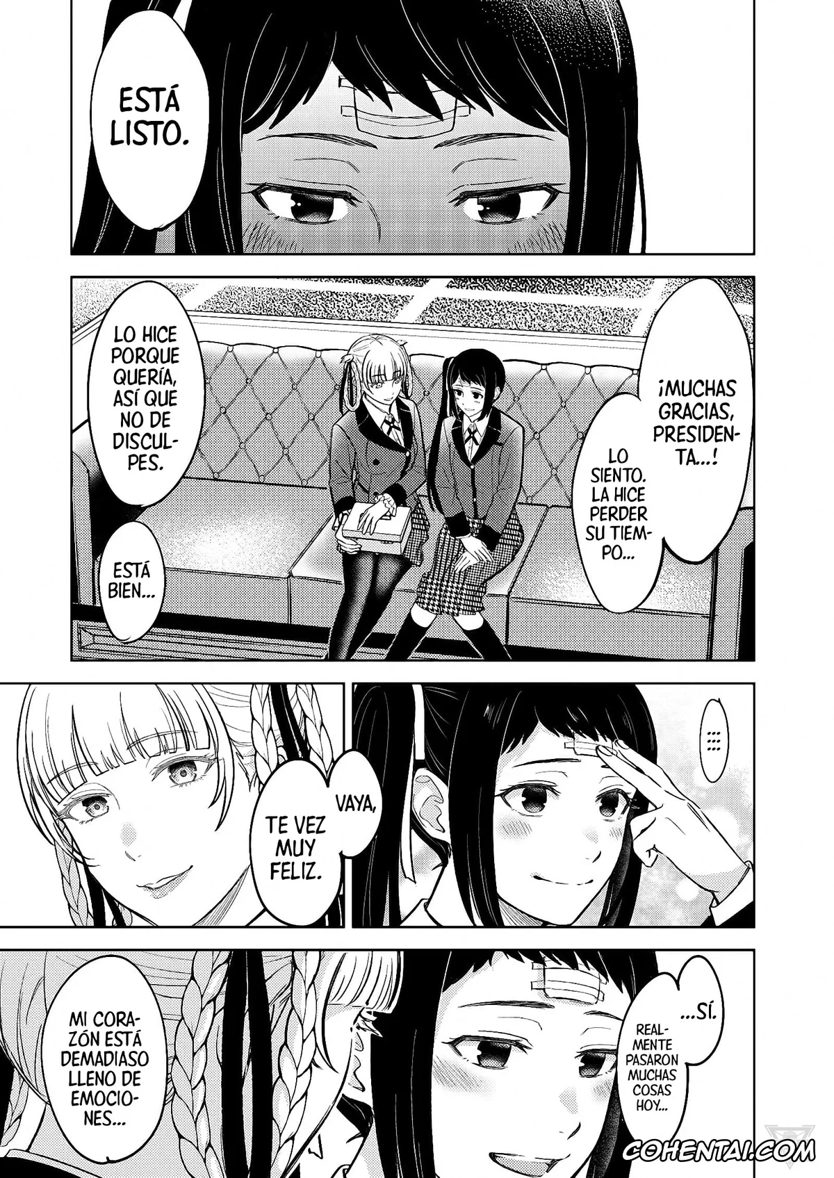 Kakegurui porno, Kirari Momobami porno, Sayaka Igarashi porno, KiraSaya Manga (Kakegurui), pagina 2