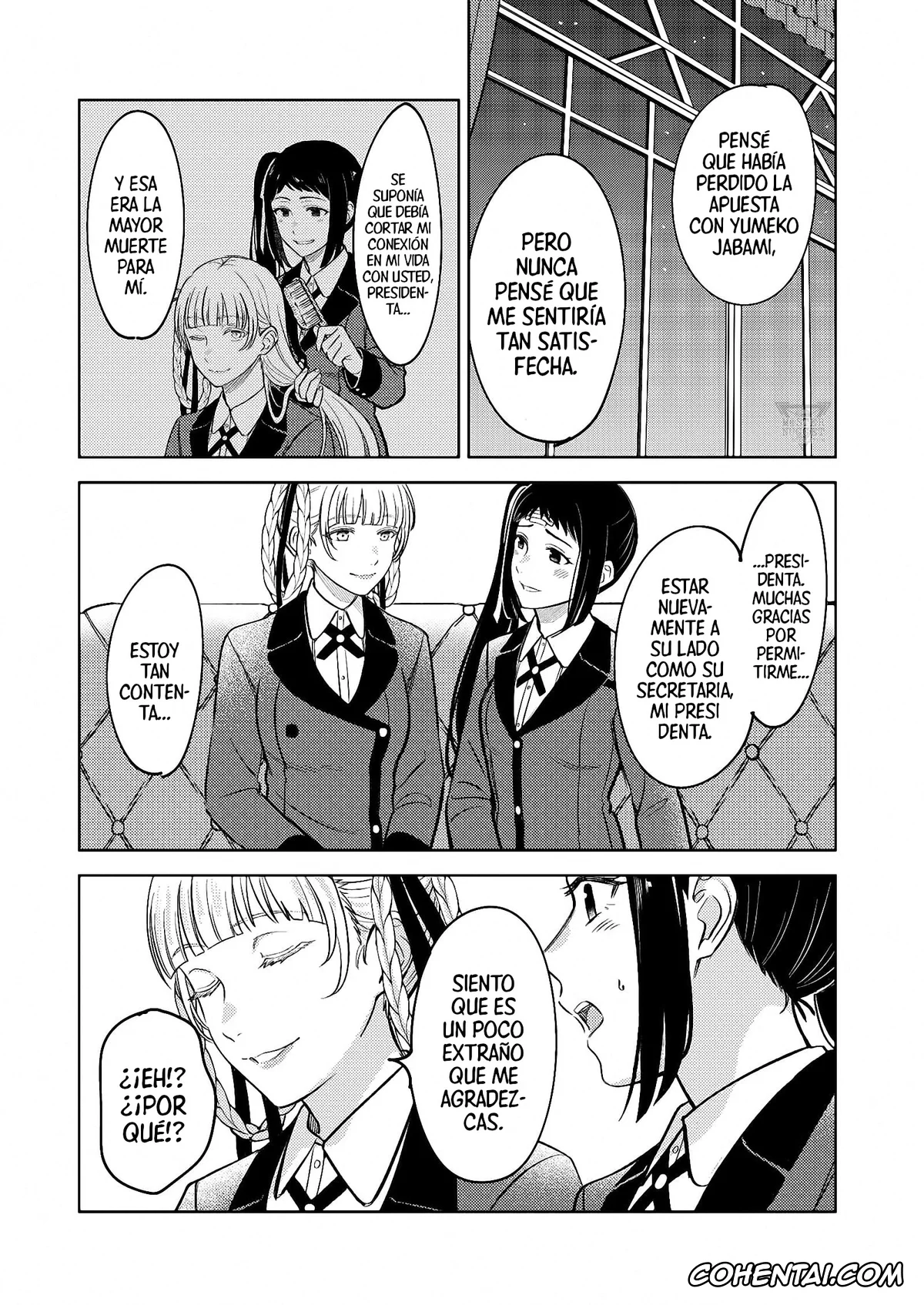 Kakegurui hentai, Kirari Momobami hentai, Sayaka Igarashi hentai, KiraSaya Manga (Kakegurui), pagina 3
