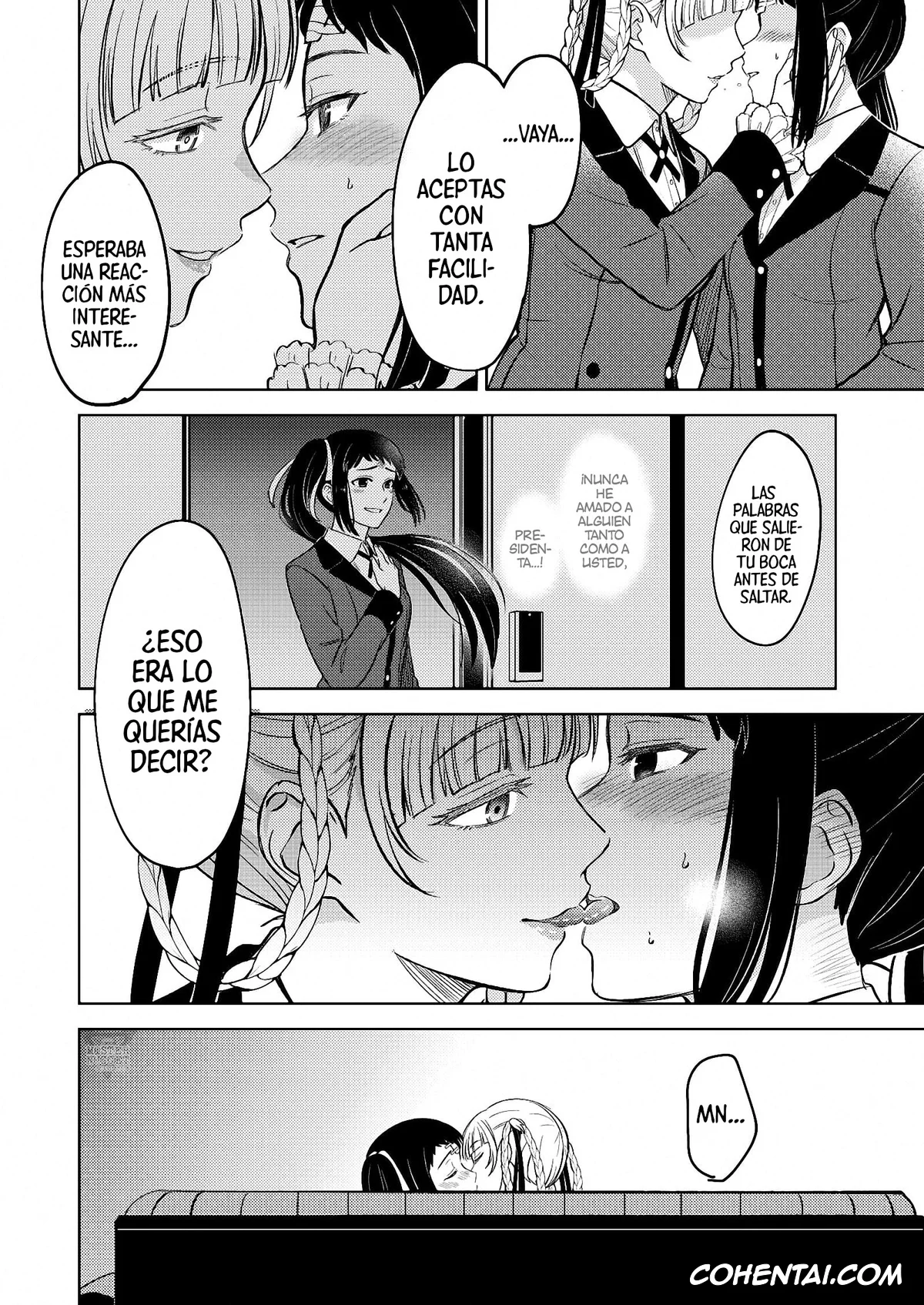 Kakegurui porno, Kirari Momobami porno, Sayaka Igarashi porno, KiraSaya Manga (Kakegurui), pagina 5