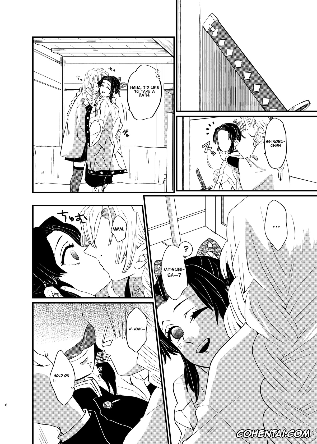 Kimetsu No Yaiba | Demon Slayer hentai, Mitsuri Kanroji hentai, Shinobu Kochou hentai, Watashi to Shita Koto ga (Kimetsu no Yaiba), pagina 6