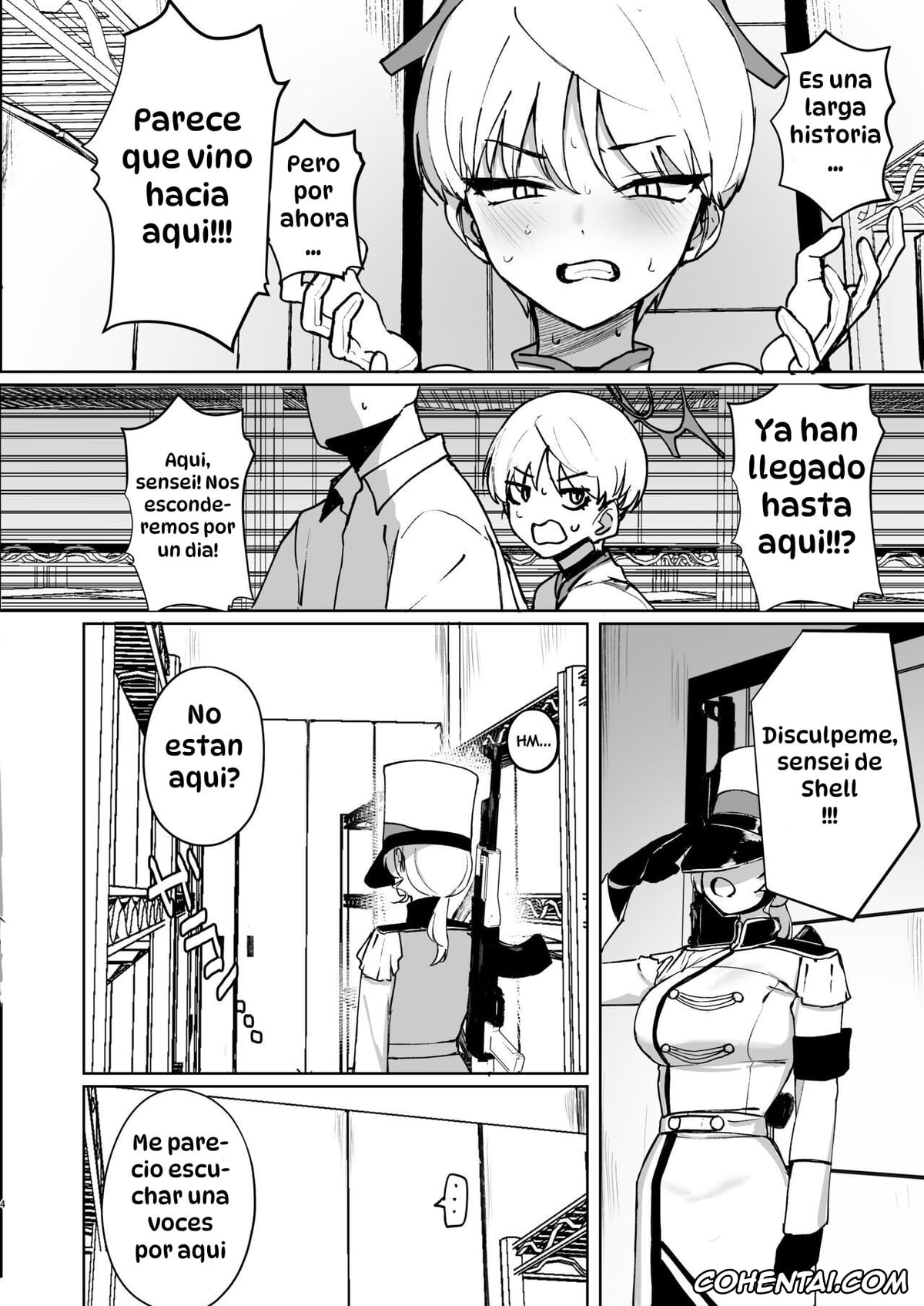 Blue Archive hentai, Marina Ikekura hentai, Sensei hentai, Marina no Ma (Blue Archive), pagina 3