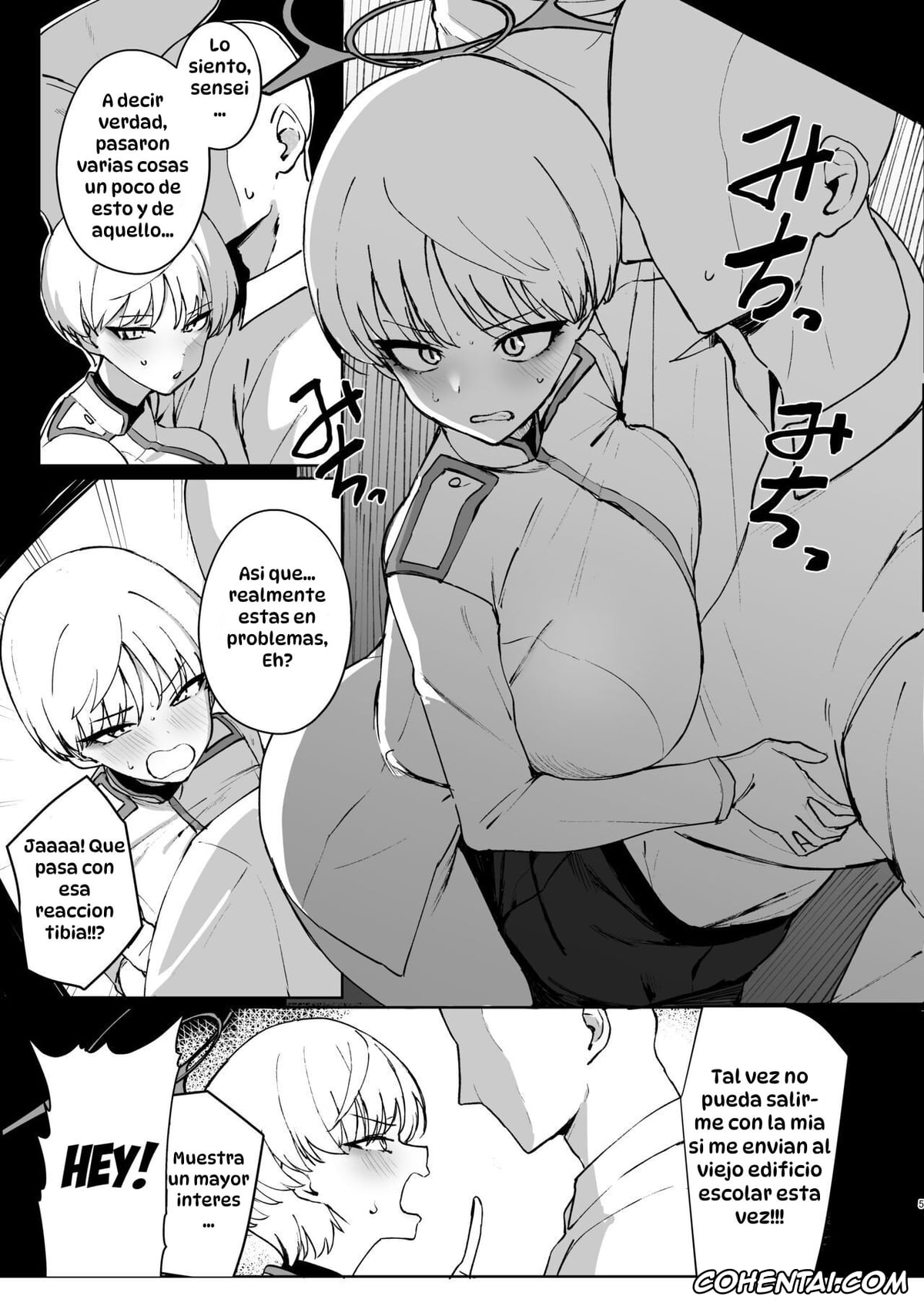 Blue Archive xxx, Marina Ikekura xxx, Sensei xxx, Marina no Ma (Blue Archive), pagina 4