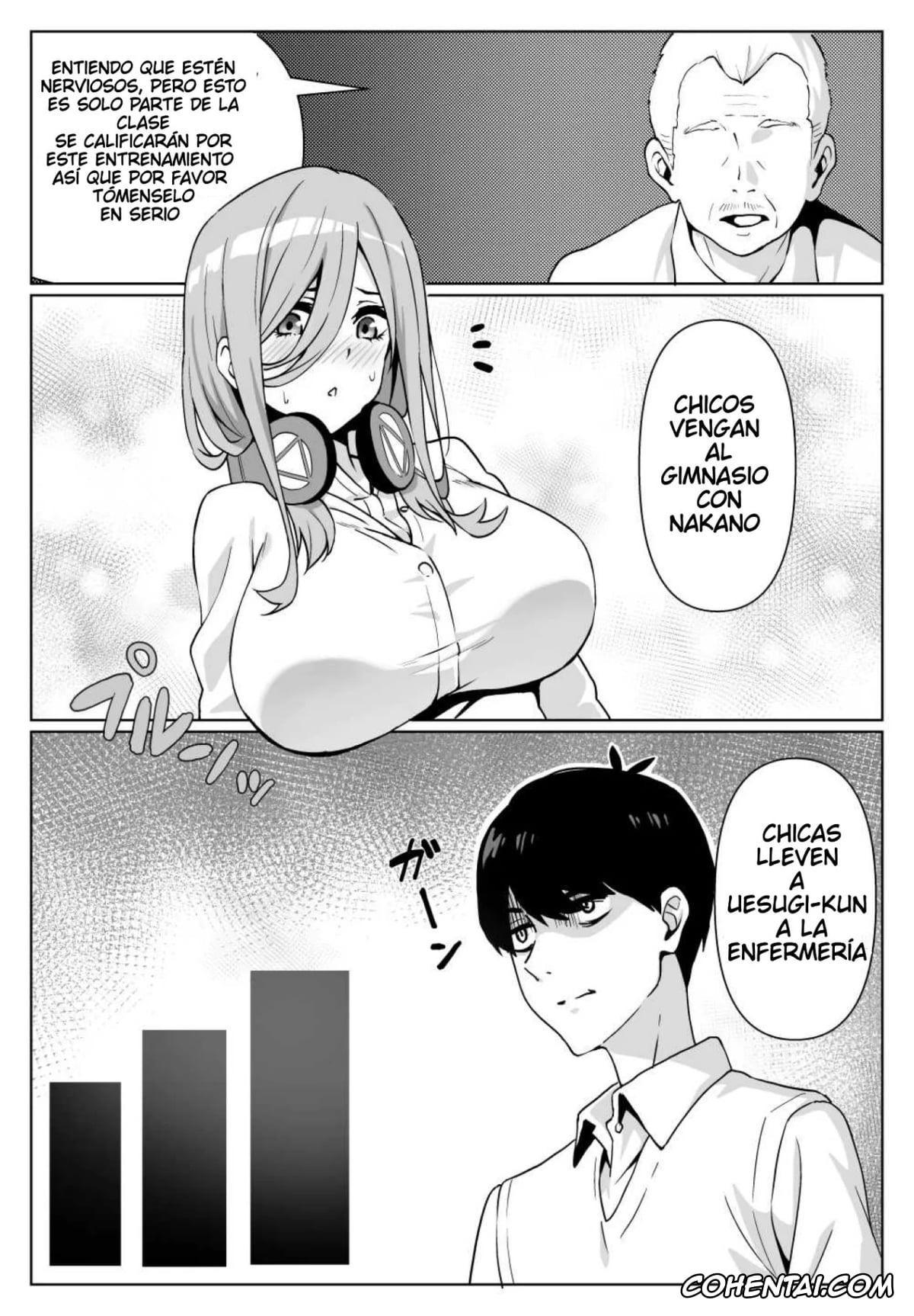 Gotoubun No Hanayome | The Quintessential Quintuplets xxx, Miku Nakano xxx, Nino Nakano xxx, Miku-san to Sukebe na Jisshuu (Gotoubun no Hanayome), pagina 4