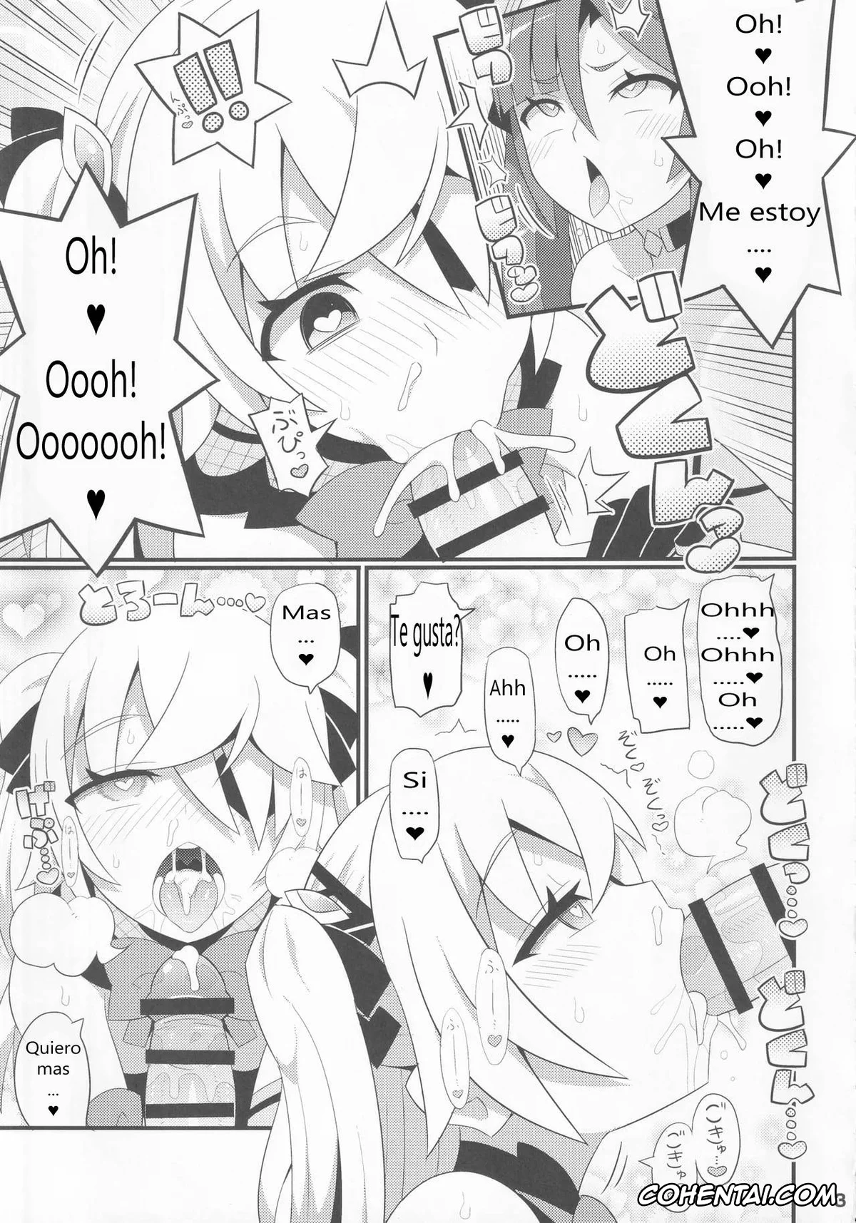 Genshin Impact xxx, Fischl xxx, Mona Megistus xxx, Emi-chan o Aherasemakuru Hon (Genshin Impact), pagina 4