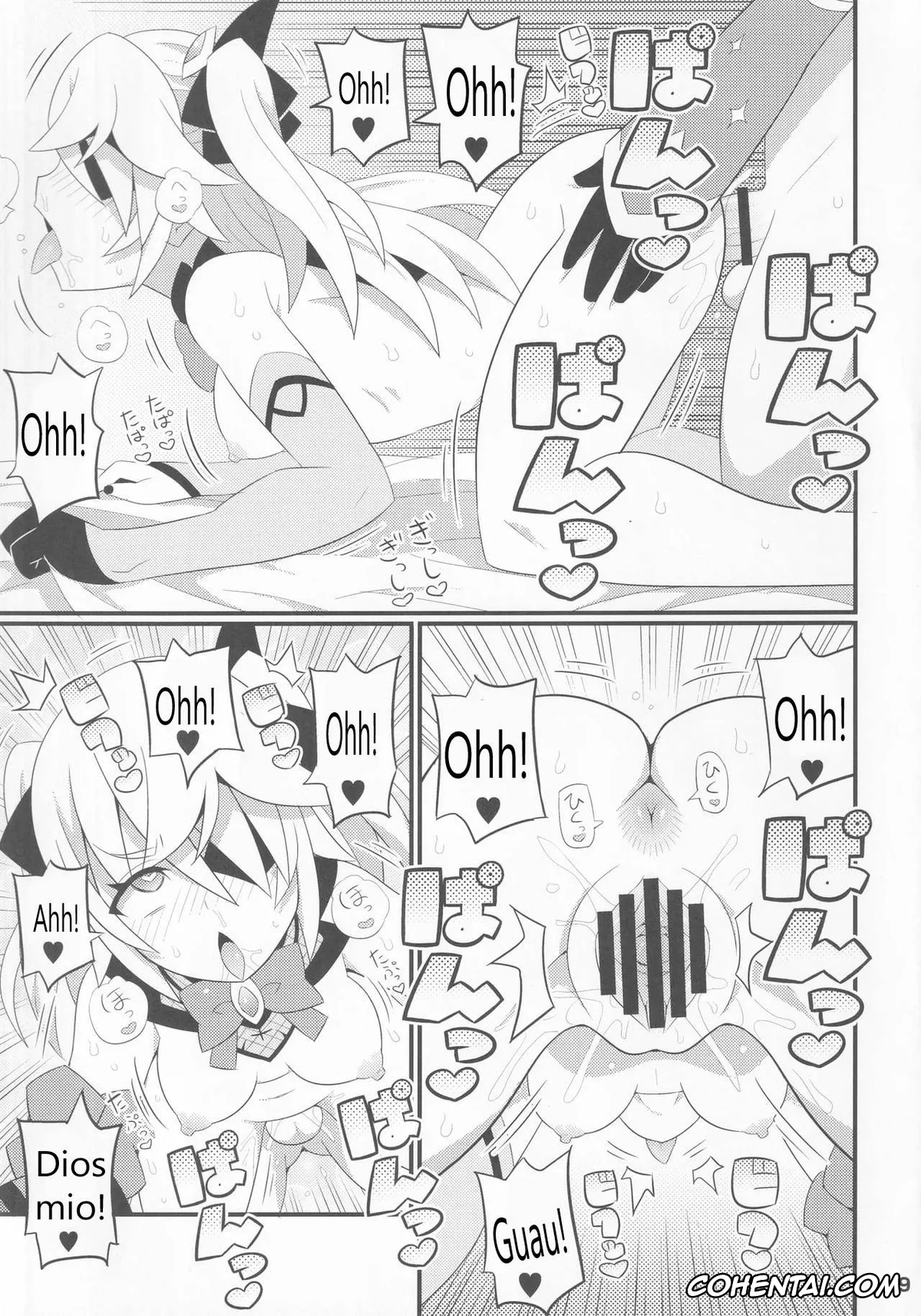 Genshin Impact xxx, Fischl xxx, Mona Megistus xxx, Emi-chan o Aherasemakuru Hon (Genshin Impact), pagina 10