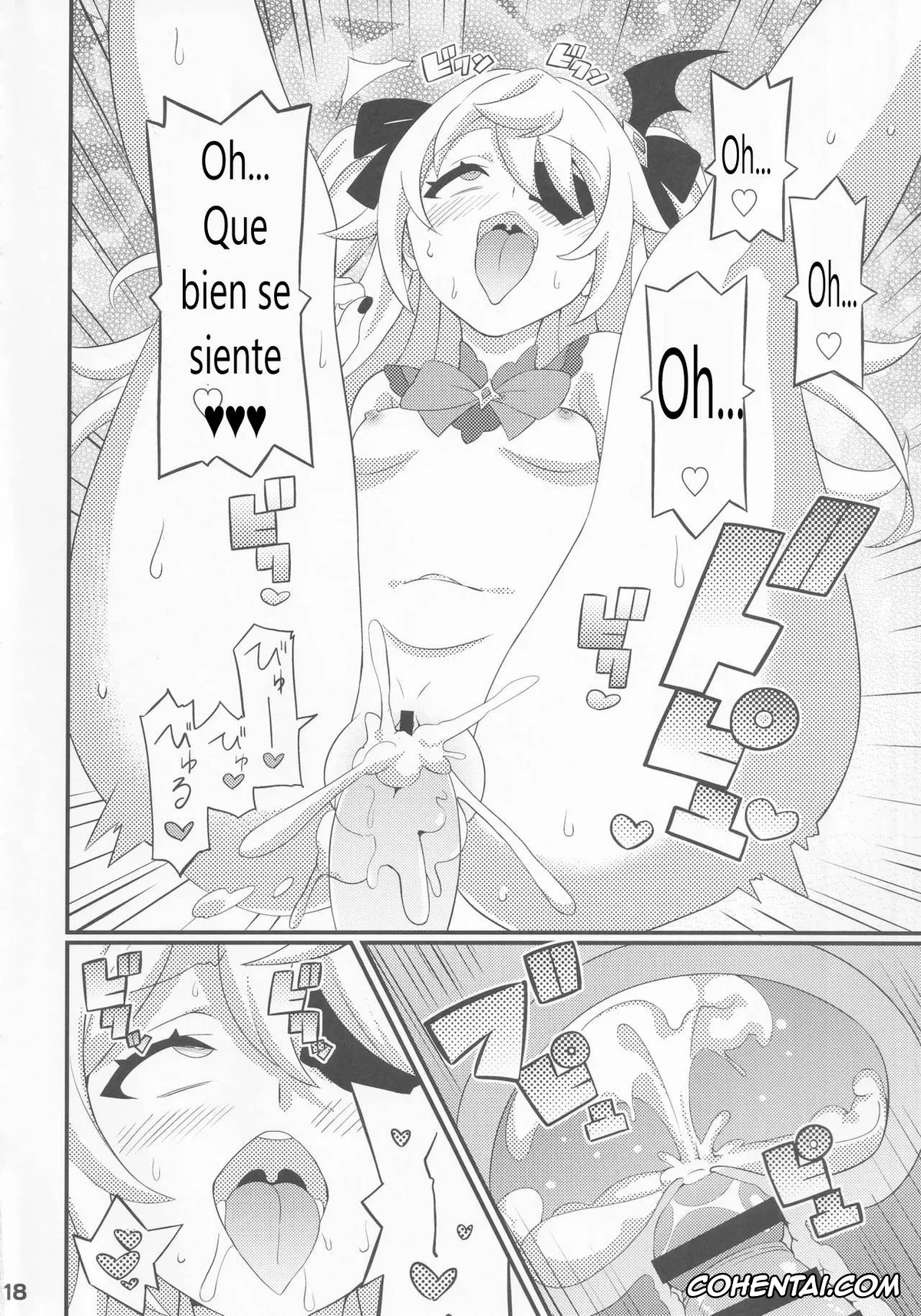 Genshin Impact xxx, Fischl xxx, Mona Megistus xxx, Emi-chan o Aherasemakuru Hon (Genshin Impact), pagina 19