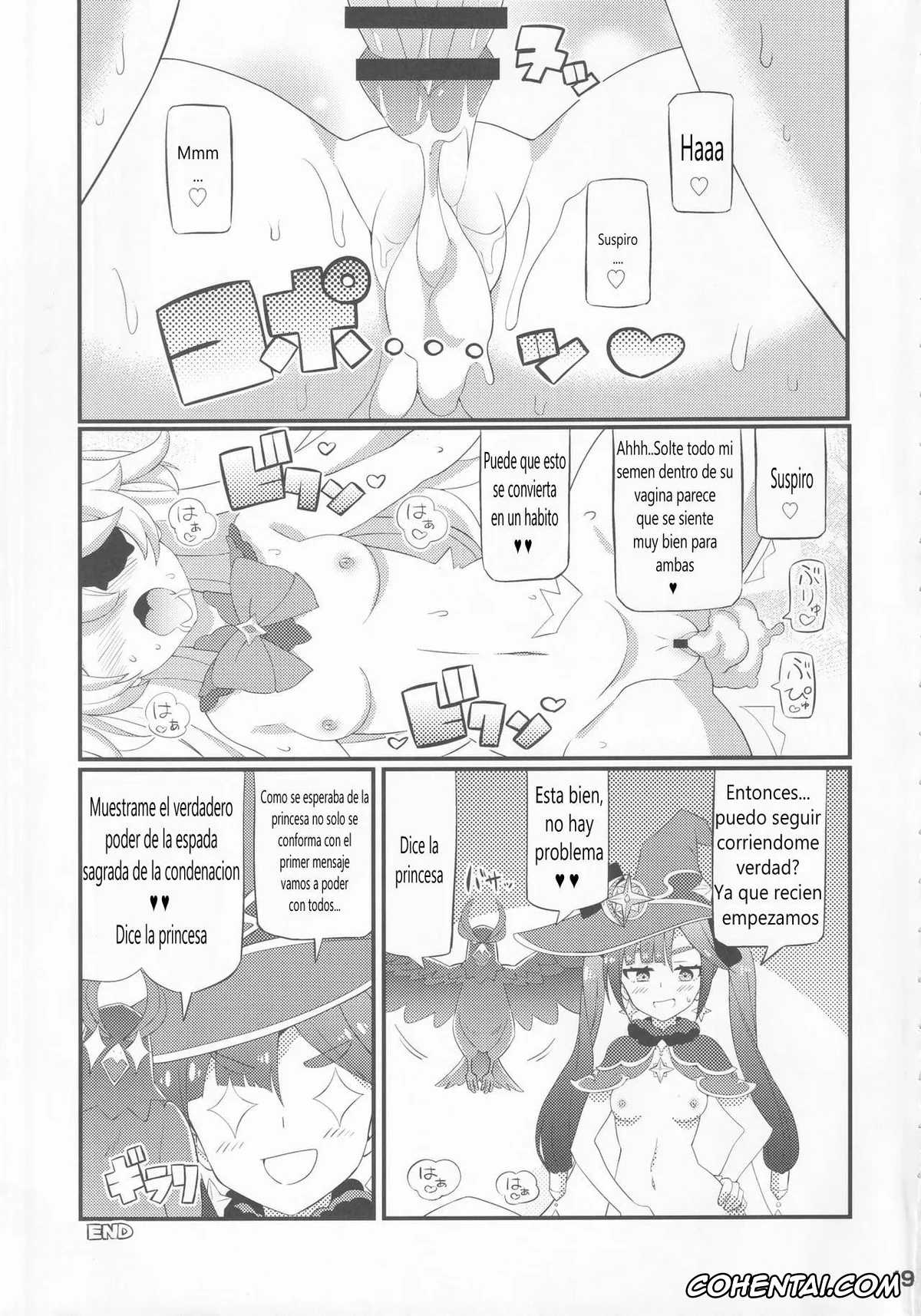 Genshin Impact porno, Fischl porno, Mona Megistus porno, Emi-chan o Aherasemakuru Hon (Genshin Impact), pagina 20