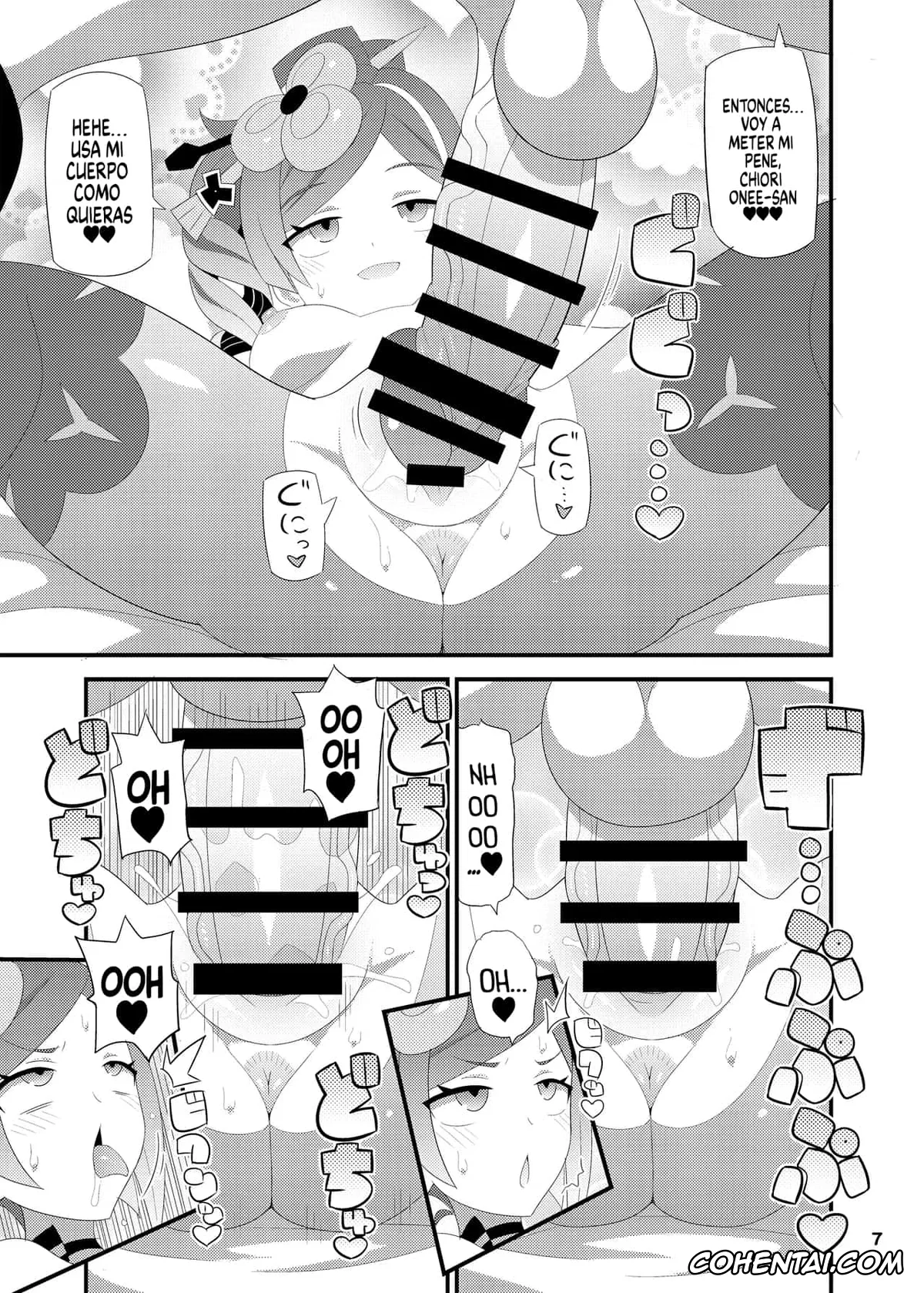 Genshin Impact porno, Chiori porno, Kirara porno, Chiori Onee-san o Aherasemakuru Hon (Genshin Impact), pagina 8