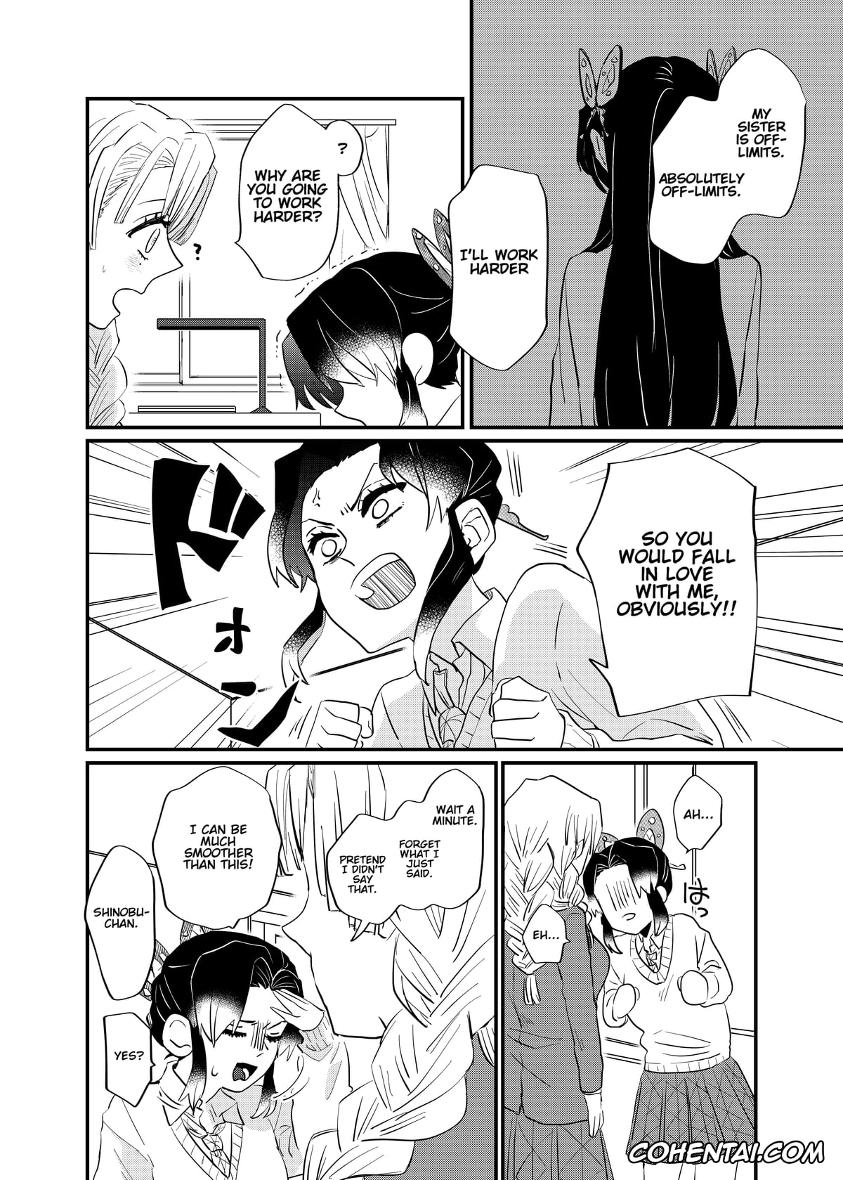 Kimetsu No Yaiba | Demon Slayer porno, Mitsuri Kanroji porno, Shinobu Kochou porno, Kocchi Muite Baby (Kimetsu no Yaiba), pagina 8