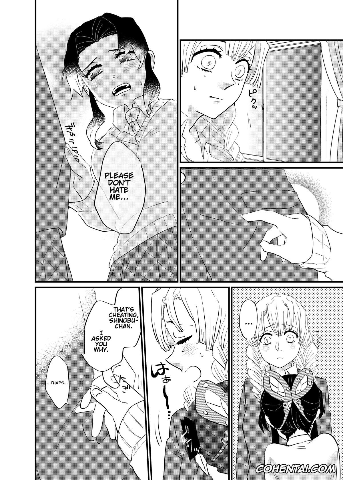 Kimetsu No Yaiba | Demon Slayer xxx, Mitsuri Kanroji xxx, Shinobu Kochou xxx, Kocchi Muite Baby (Kimetsu no Yaiba), pagina 10