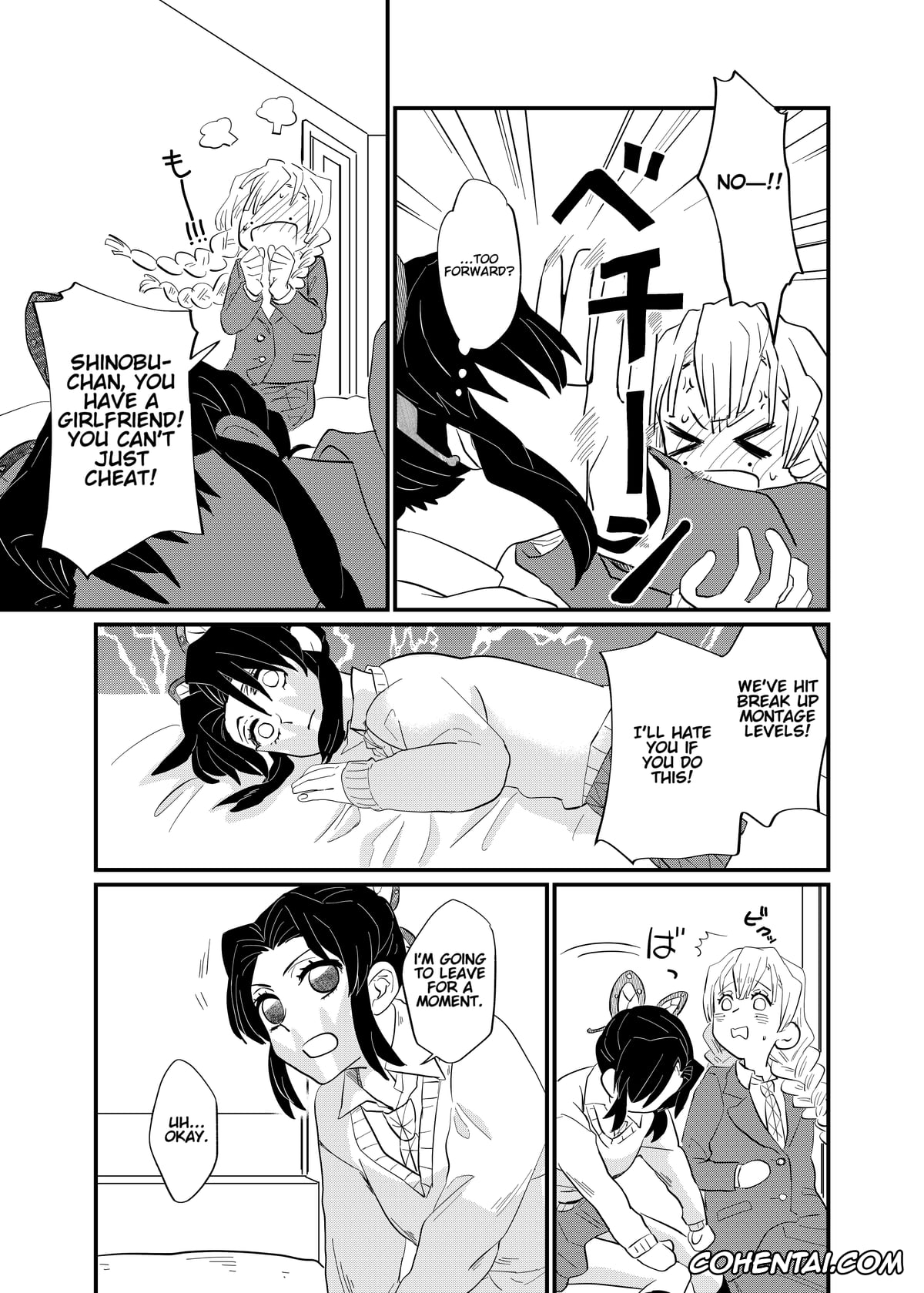 Kimetsu No Yaiba | Demon Slayer hentai, Mitsuri Kanroji hentai, Shinobu Kochou hentai, Kocchi Muite Baby (Kimetsu no Yaiba), pagina 15