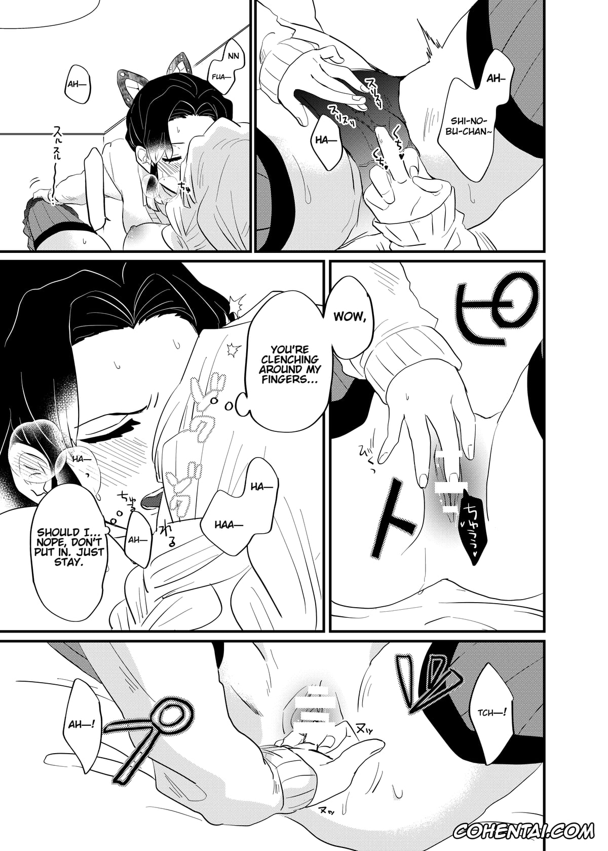 Kimetsu No Yaiba | Demon Slayer hentai, Mitsuri Kanroji hentai, Shinobu Kochou hentai, Kocchi Muite Baby (Kimetsu no Yaiba), pagina 21