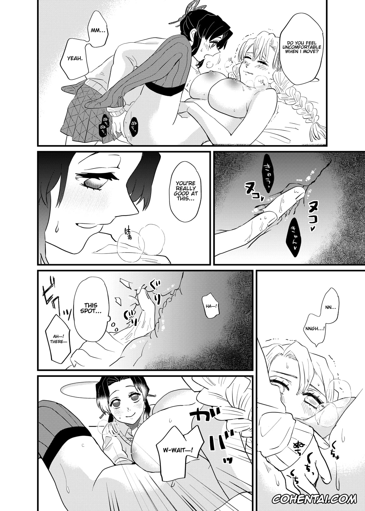 Kimetsu No Yaiba | Demon Slayer xxx, Mitsuri Kanroji xxx, Shinobu Kochou xxx, Kocchi Muite Baby (Kimetsu no Yaiba), pagina 22