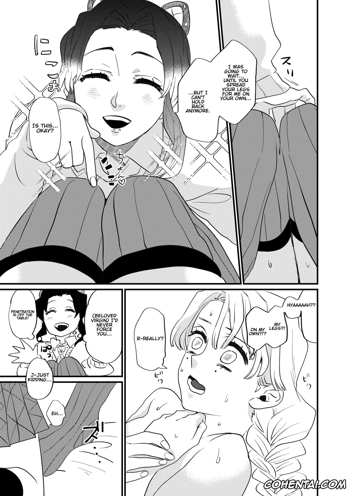 Kimetsu No Yaiba | Demon Slayer xxx, Mitsuri Kanroji xxx, Shinobu Kochou xxx, Kocchi Muite Baby (Kimetsu no Yaiba), pagina 25