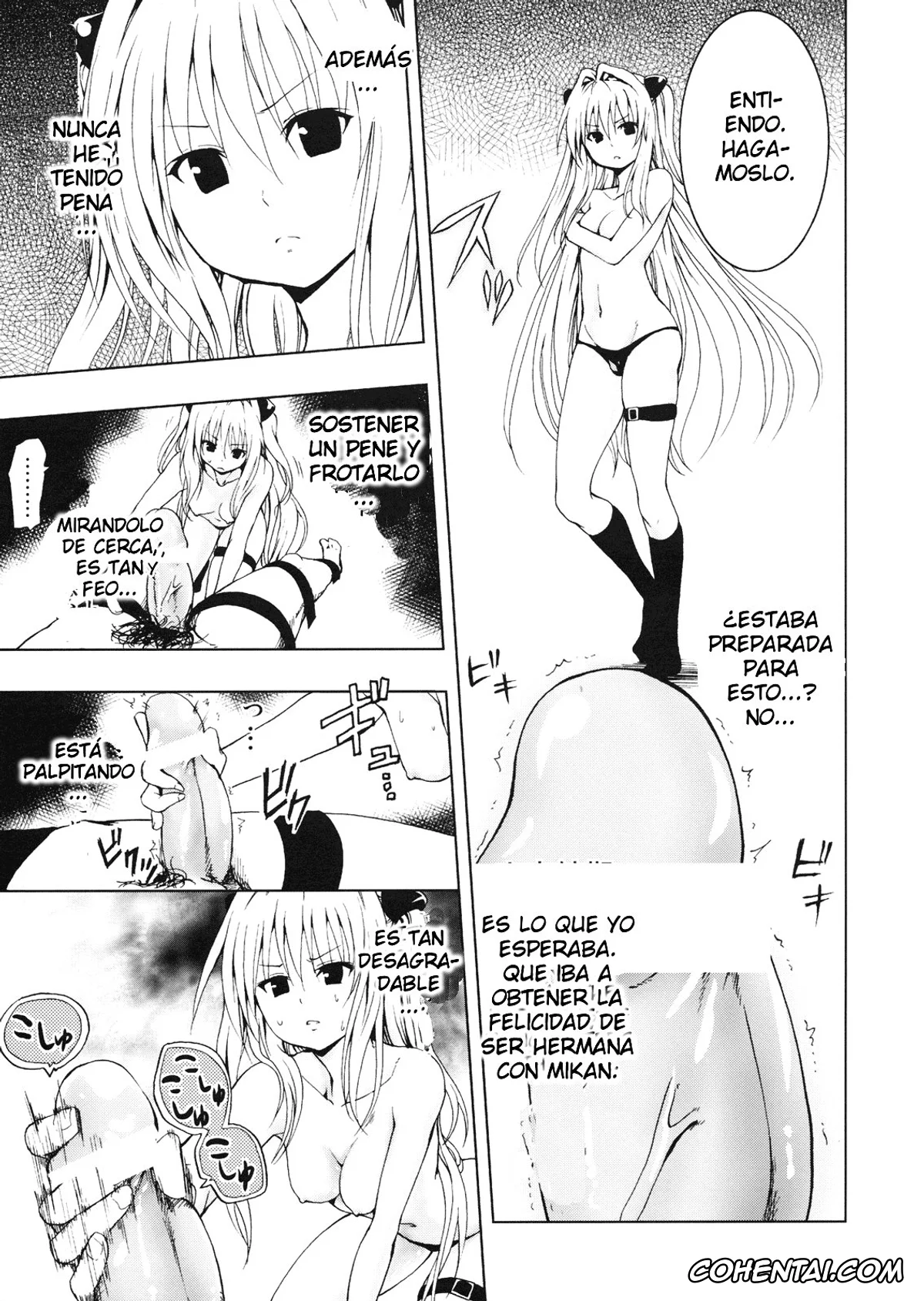 To Love-Ru porno, Golden Darkness porno, Momo Velia Deviluke porno, Rito Yuuki porno, Chou LOVE-Ru Darkness (To Love-Ru Darkness), pagina 8