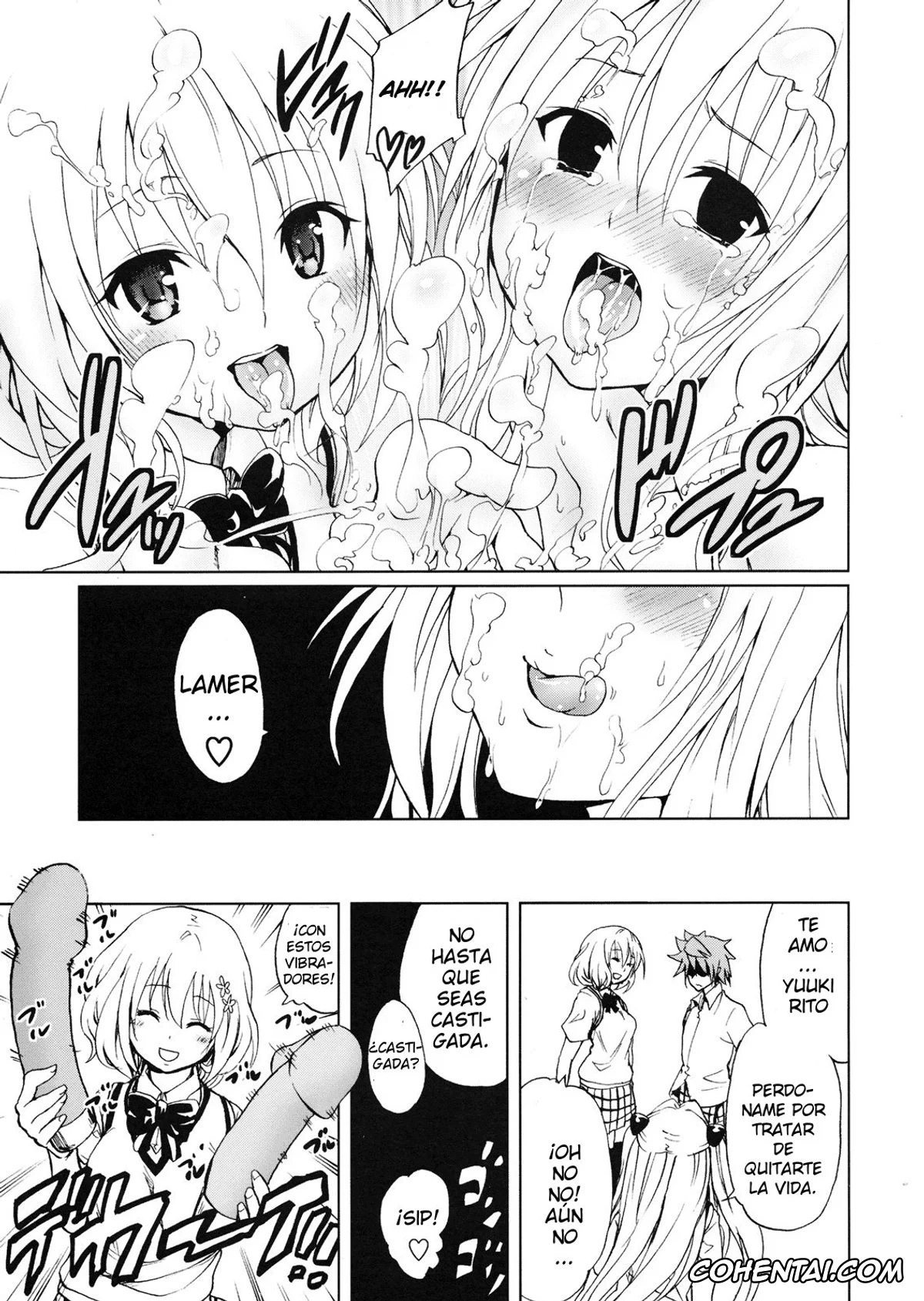 To Love-Ru porno, Golden Darkness porno, Momo Velia Deviluke porno, Rito Yuuki porno, Chou LOVE-Ru Darkness (To Love-Ru Darkness), pagina 26