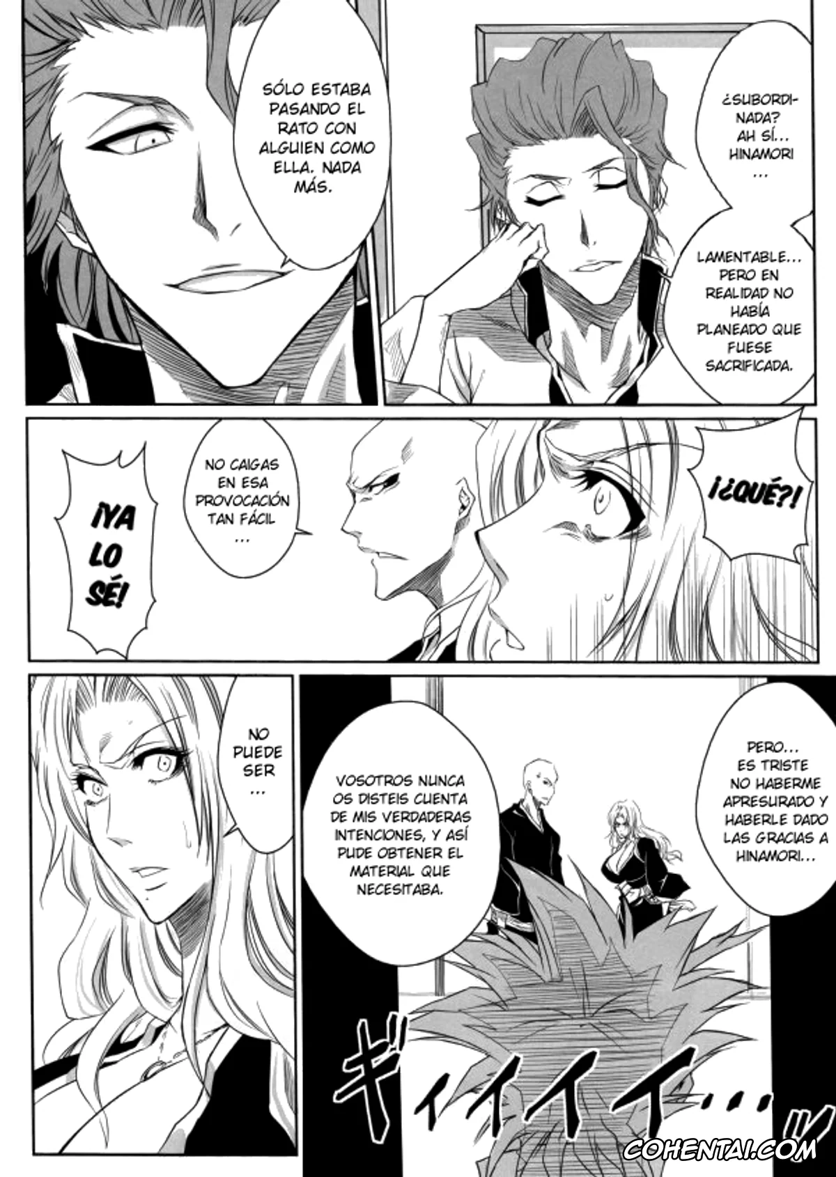Bleach xxx, Rangiku Matsumoto xxx, Toushirou Hitsugaya xxx, Shi (Bleach), pagina 4