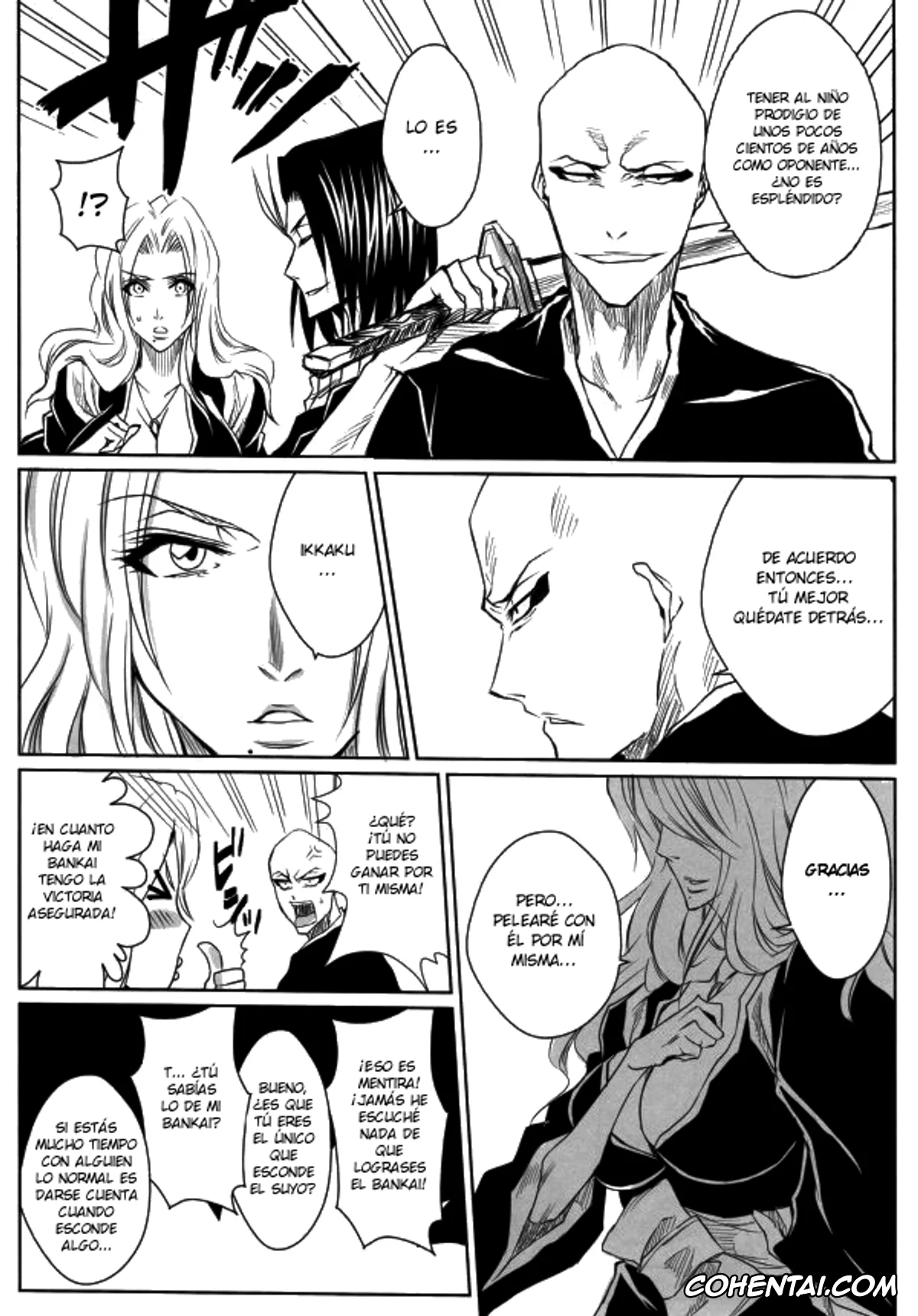 Bleach xxx, Rangiku Matsumoto xxx, Toushirou Hitsugaya xxx, Shi (Bleach), pagina 7
