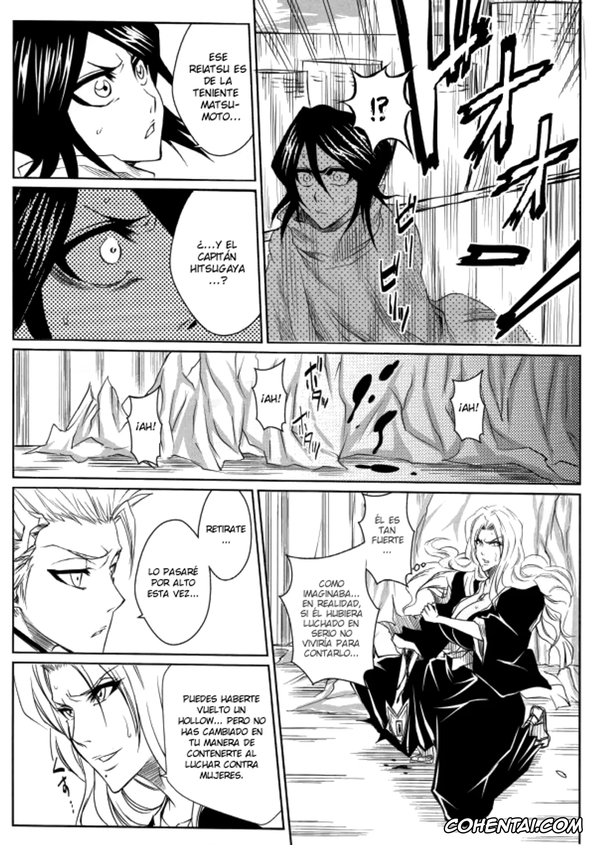 Bleach porno, Rangiku Matsumoto porno, Toushirou Hitsugaya porno, Shi (Bleach), pagina 11