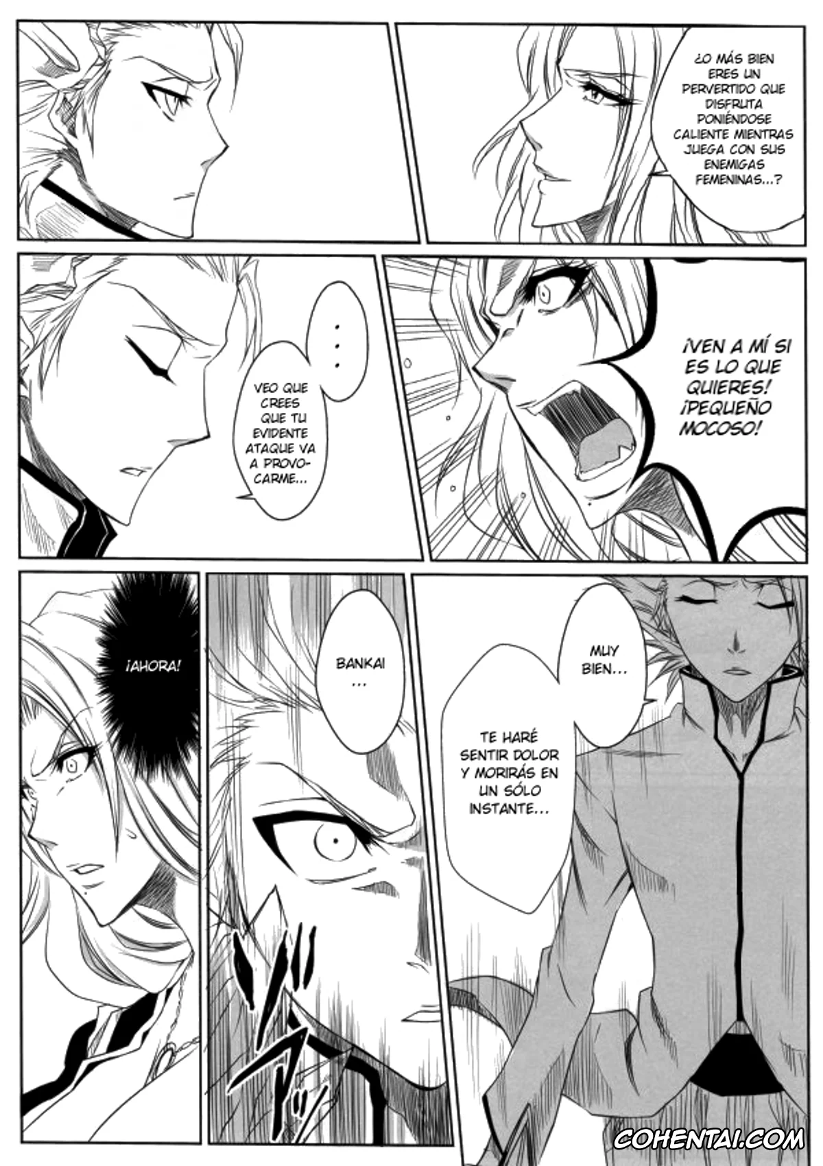 Bleach hentai, Rangiku Matsumoto hentai, Toushirou Hitsugaya hentai, Shi (Bleach), pagina 12