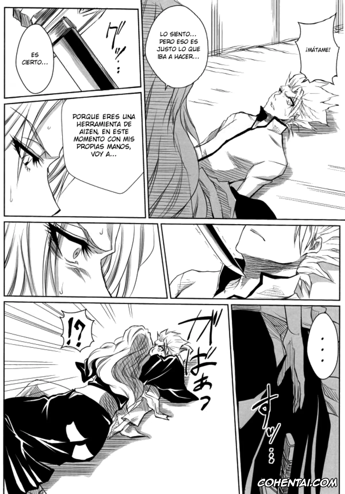Bleach hentai, Rangiku Matsumoto hentai, Toushirou Hitsugaya hentai, Shi (Bleach), pagina 15