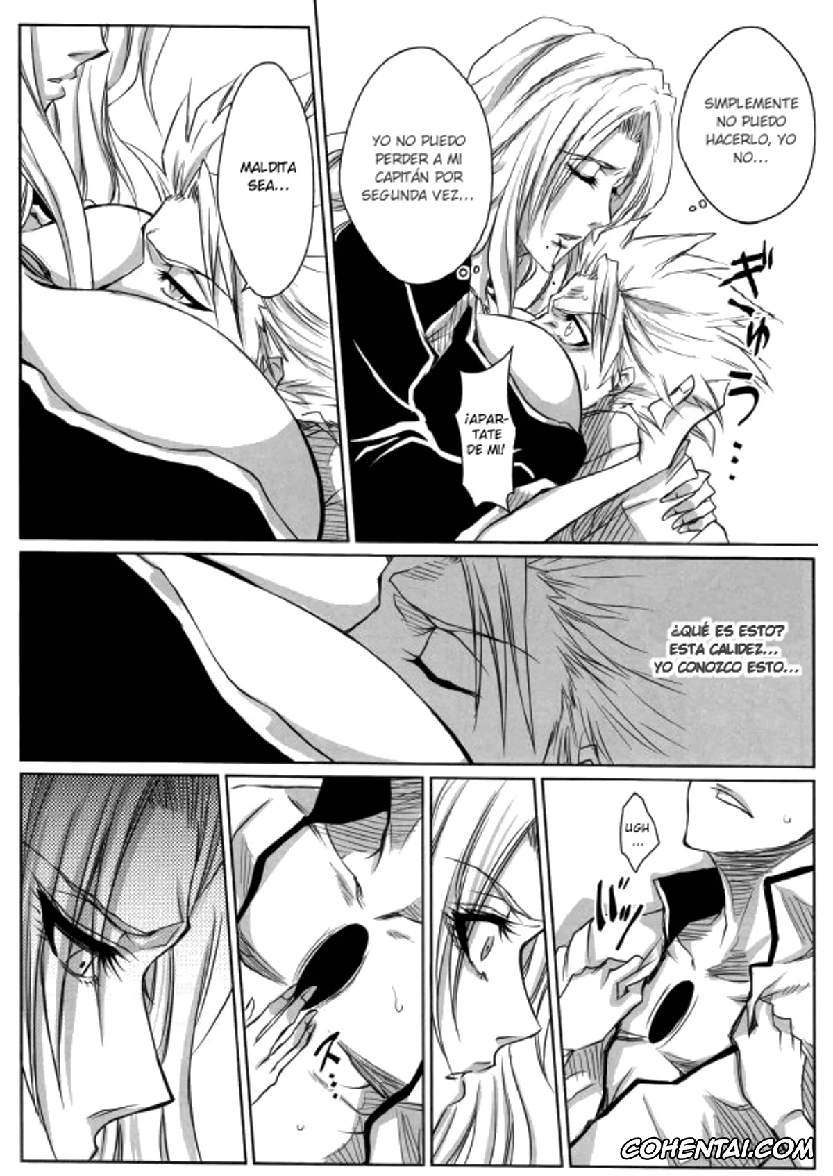 Bleach porno, Rangiku Matsumoto porno, Toushirou Hitsugaya porno, Shi (Bleach), pagina 17