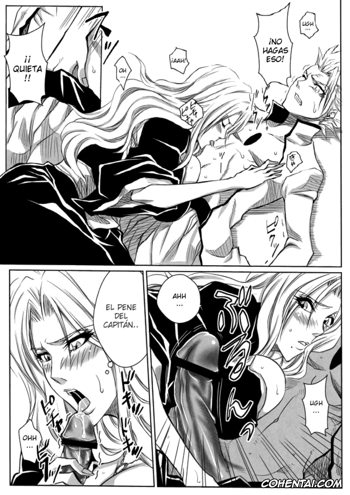 Bleach hentai, Rangiku Matsumoto hentai, Toushirou Hitsugaya hentai, Shi (Bleach), pagina 18
